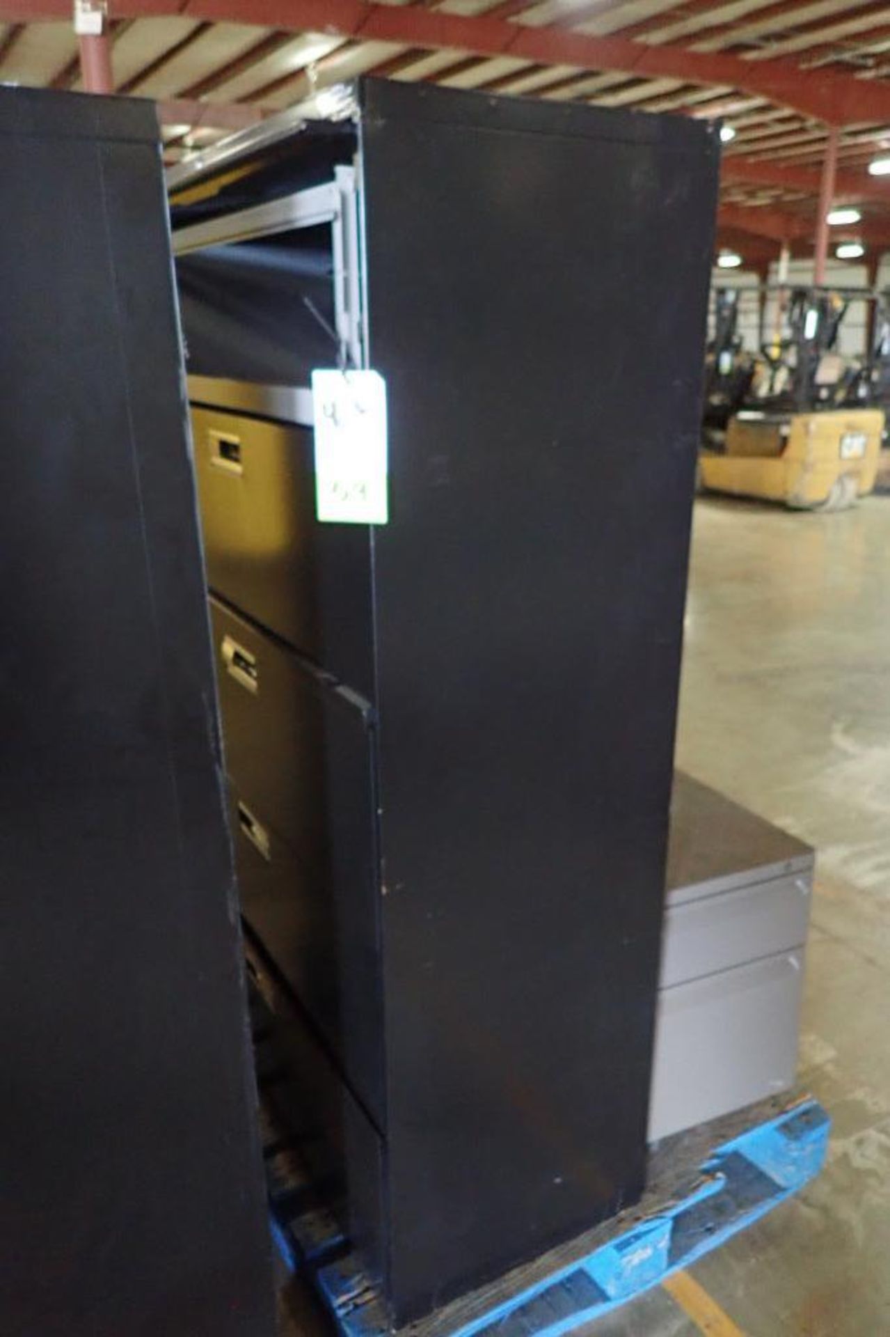 (3) Black horizontal file cabinets {Located in Plymouth, IN} - Image 4 of 6