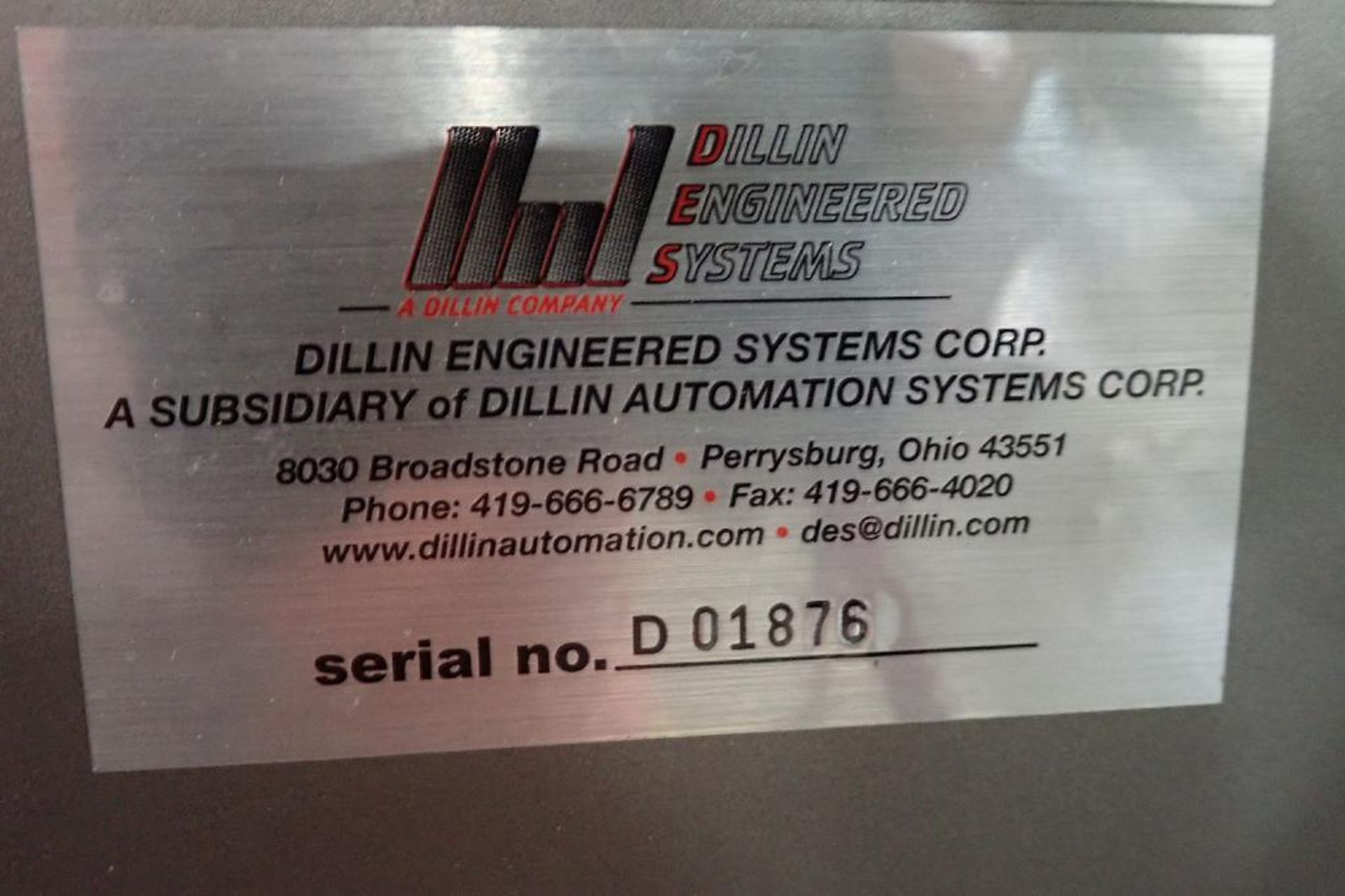 Dillin Engineered Systems carton turner {Located in Lakeville, MN} - Bild 3 aus 18