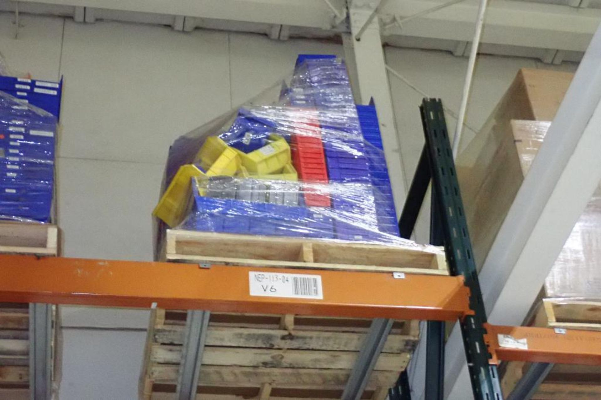(6) pallets of assorted plastic parts bin {Located in North East, PA} - Image 2 of 6