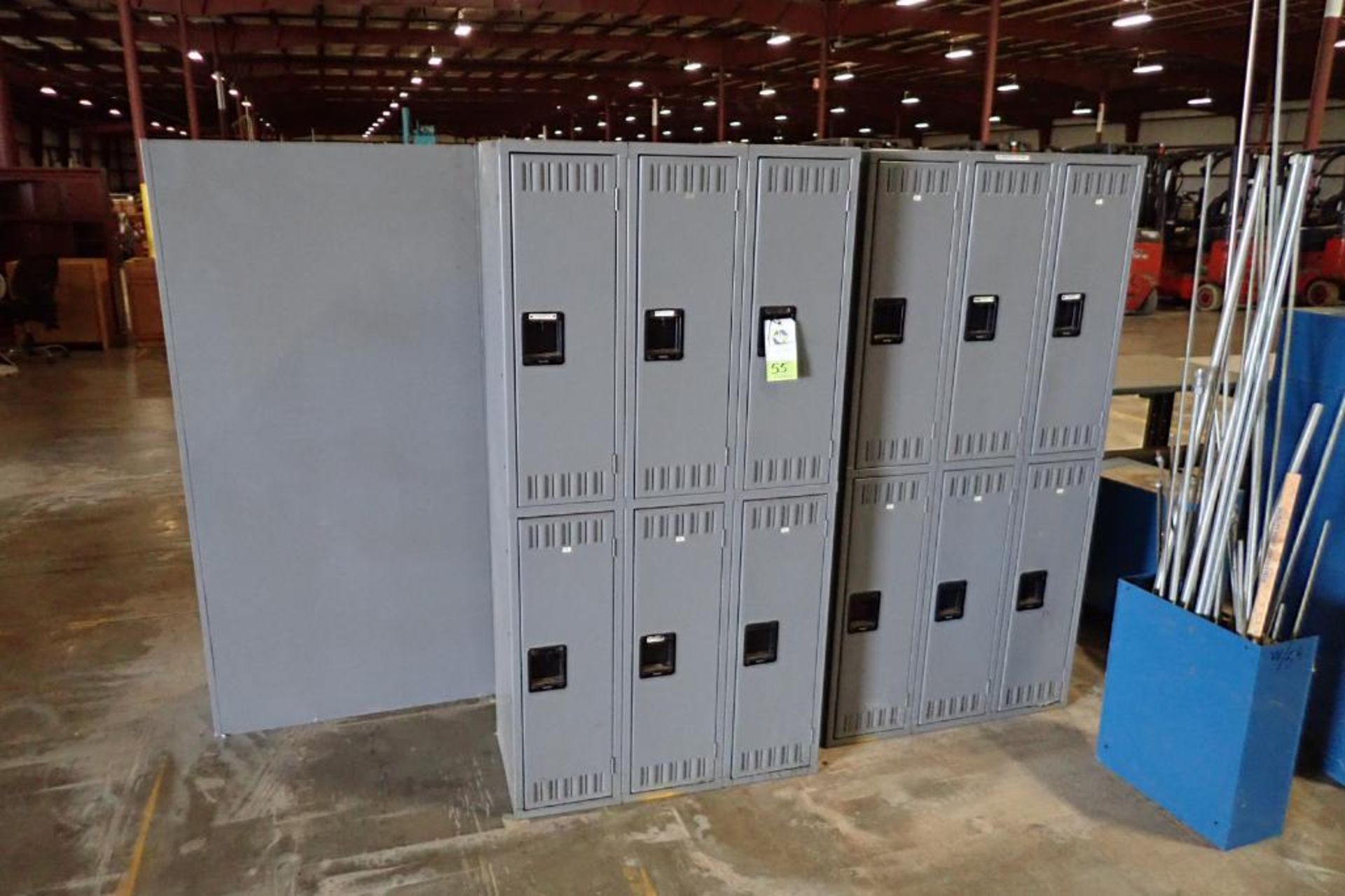 (5) sections of Tennsco lockers {Located in Plymouth, IN}