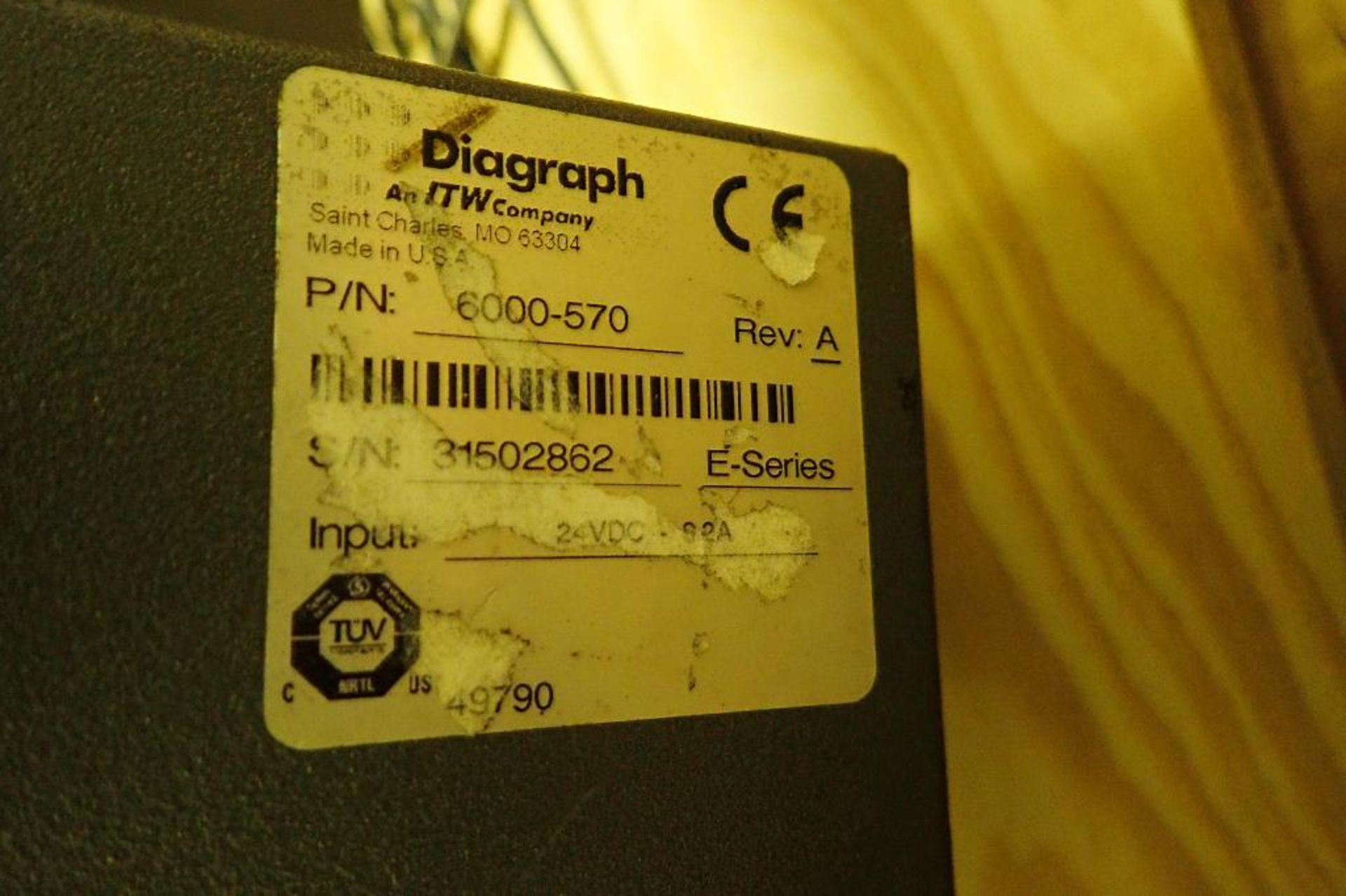 Diagraph PA 6000 labeler {Located in North East, PA} - Image 9 of 9