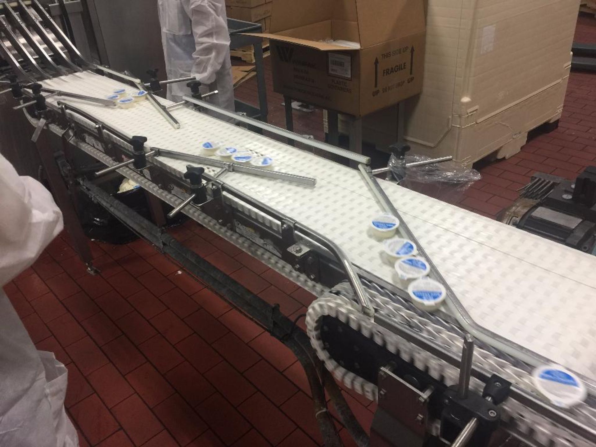 Plastic belt conveyor {Located in College Park, GA} - Image 2 of 5