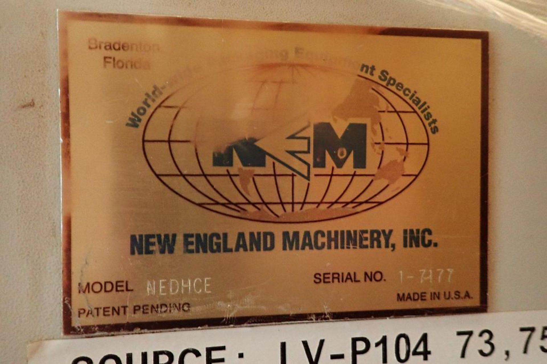 New England machinery capper {Located in Lancaster, PA} - Bild 12 aus 12