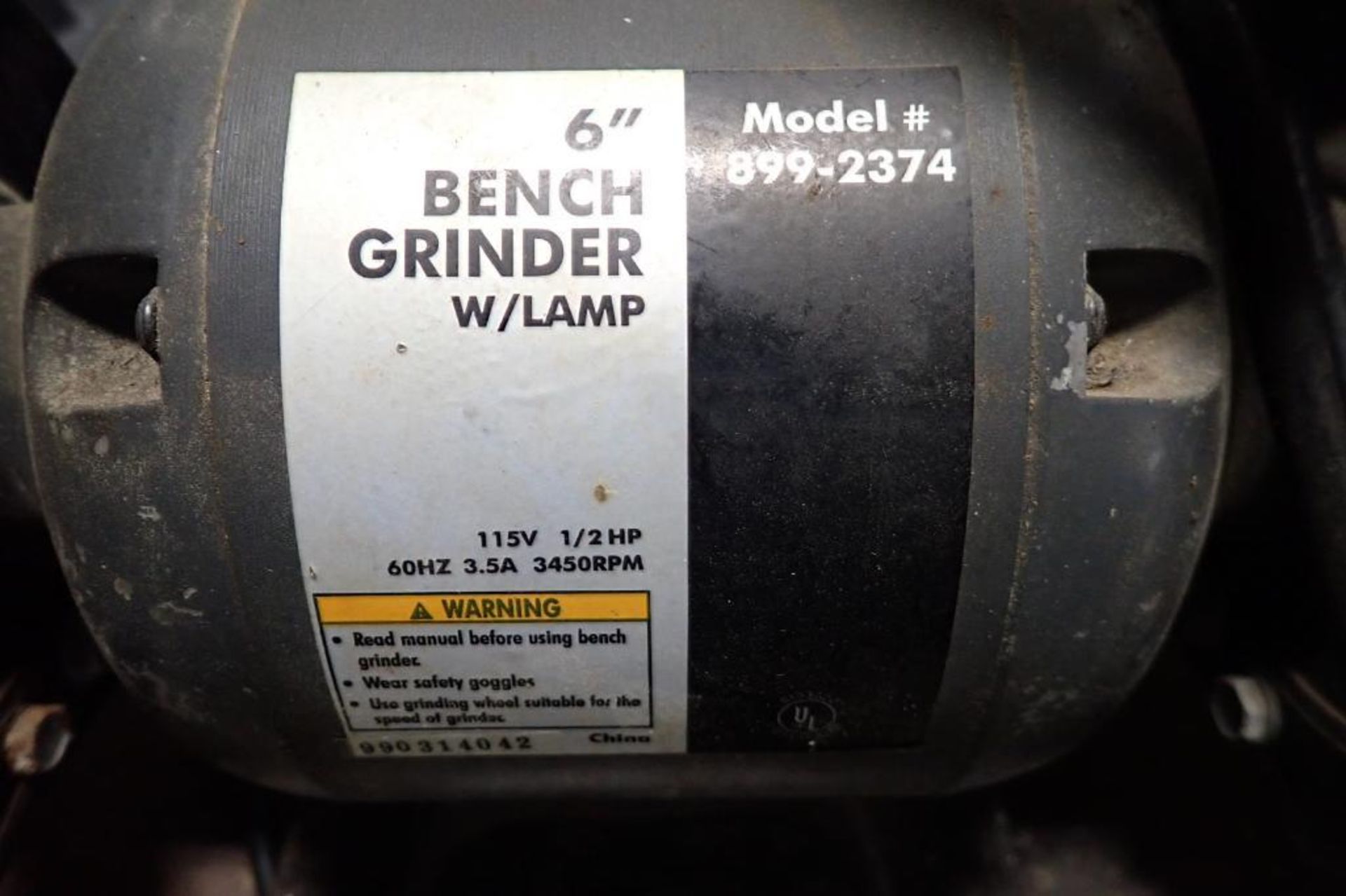 6 in. Bench Grinder {Located in Plymouth, IN} - Bild 2 aus 3