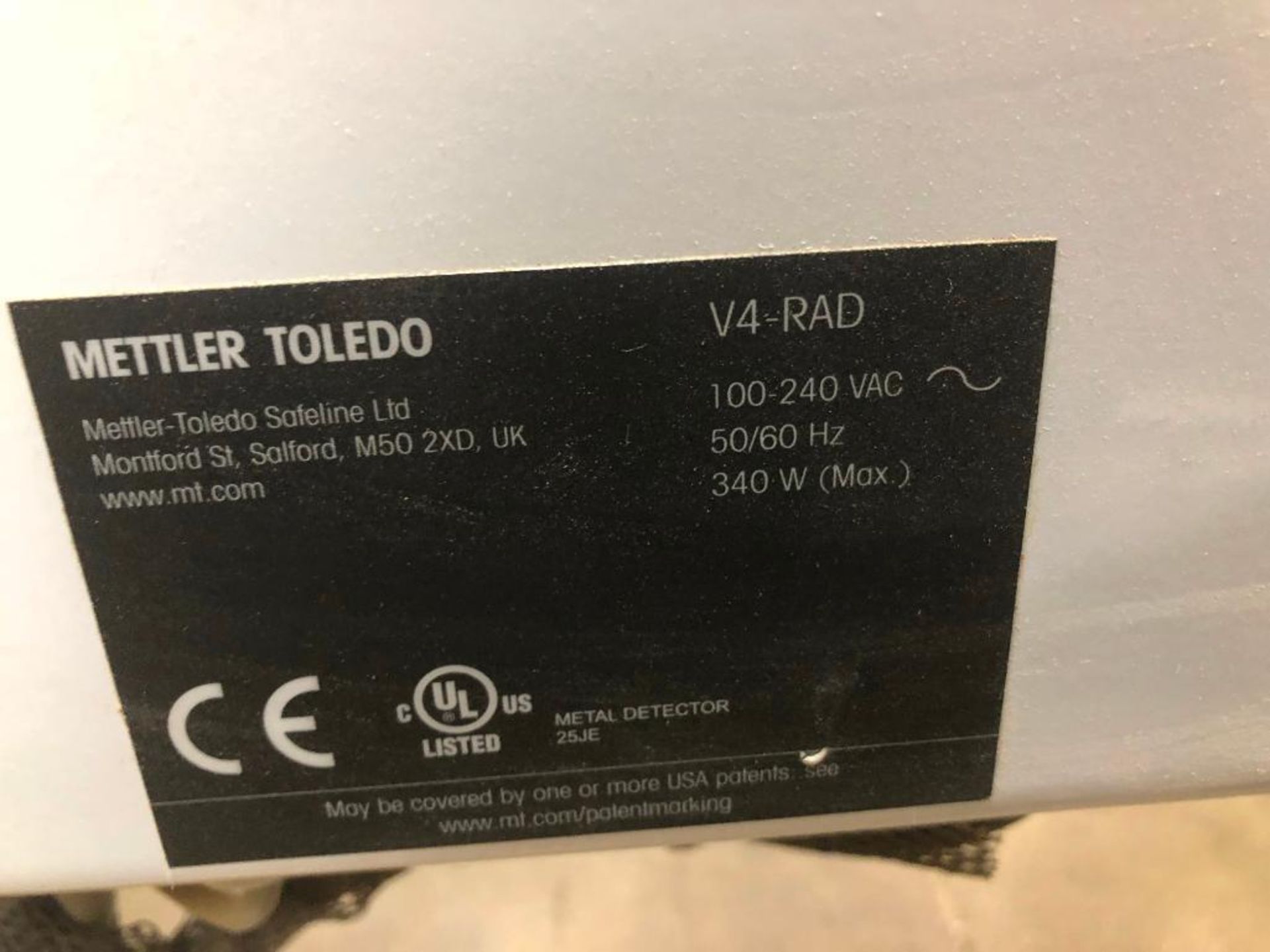 Mettler Toledo metal detector {Located in Hanover, PA} - Bild 6 aus 6