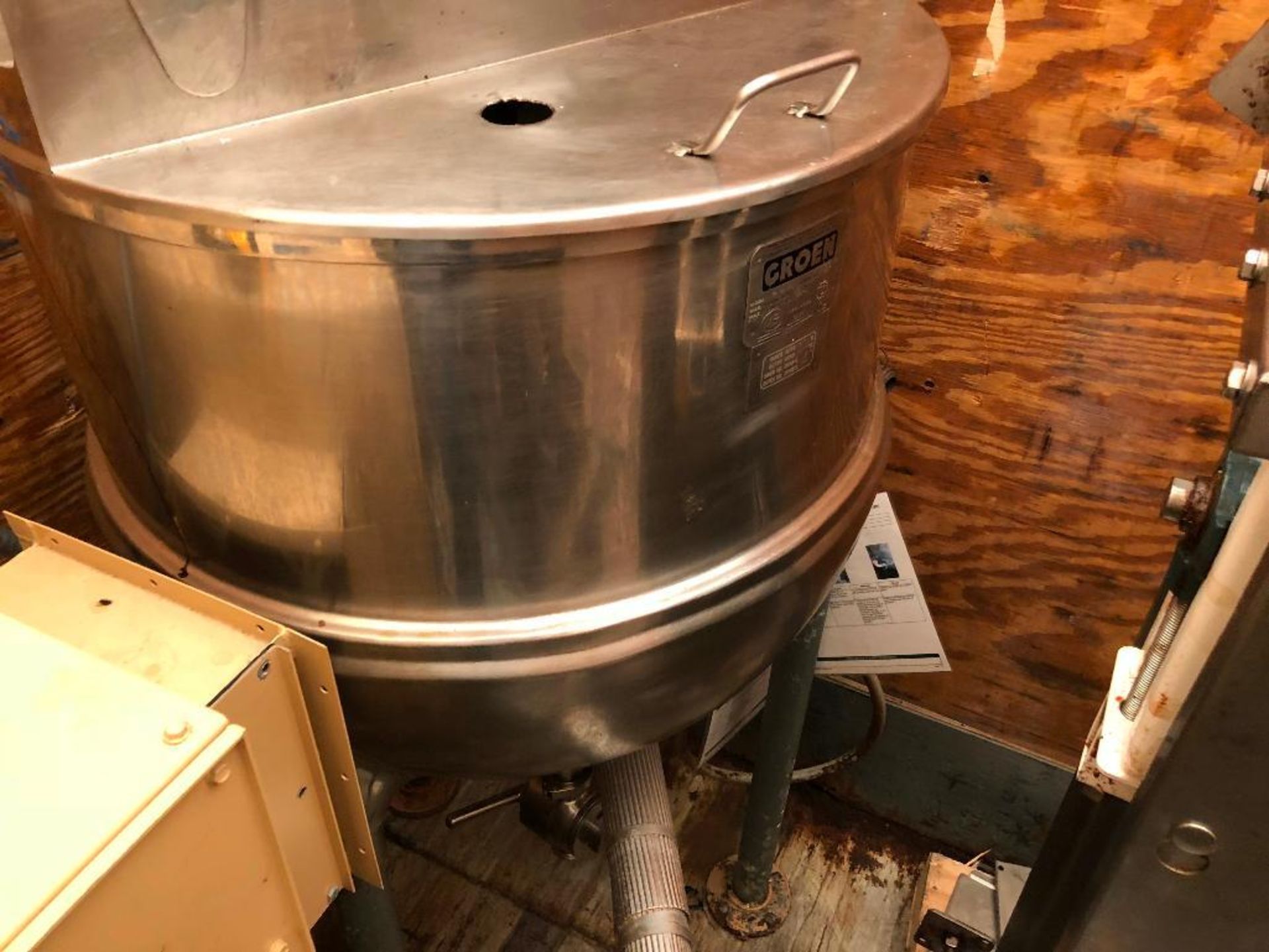 Groen 316 SS steam jacket kettle {Located in Womelsdorf, PA} - Image 2 of 11