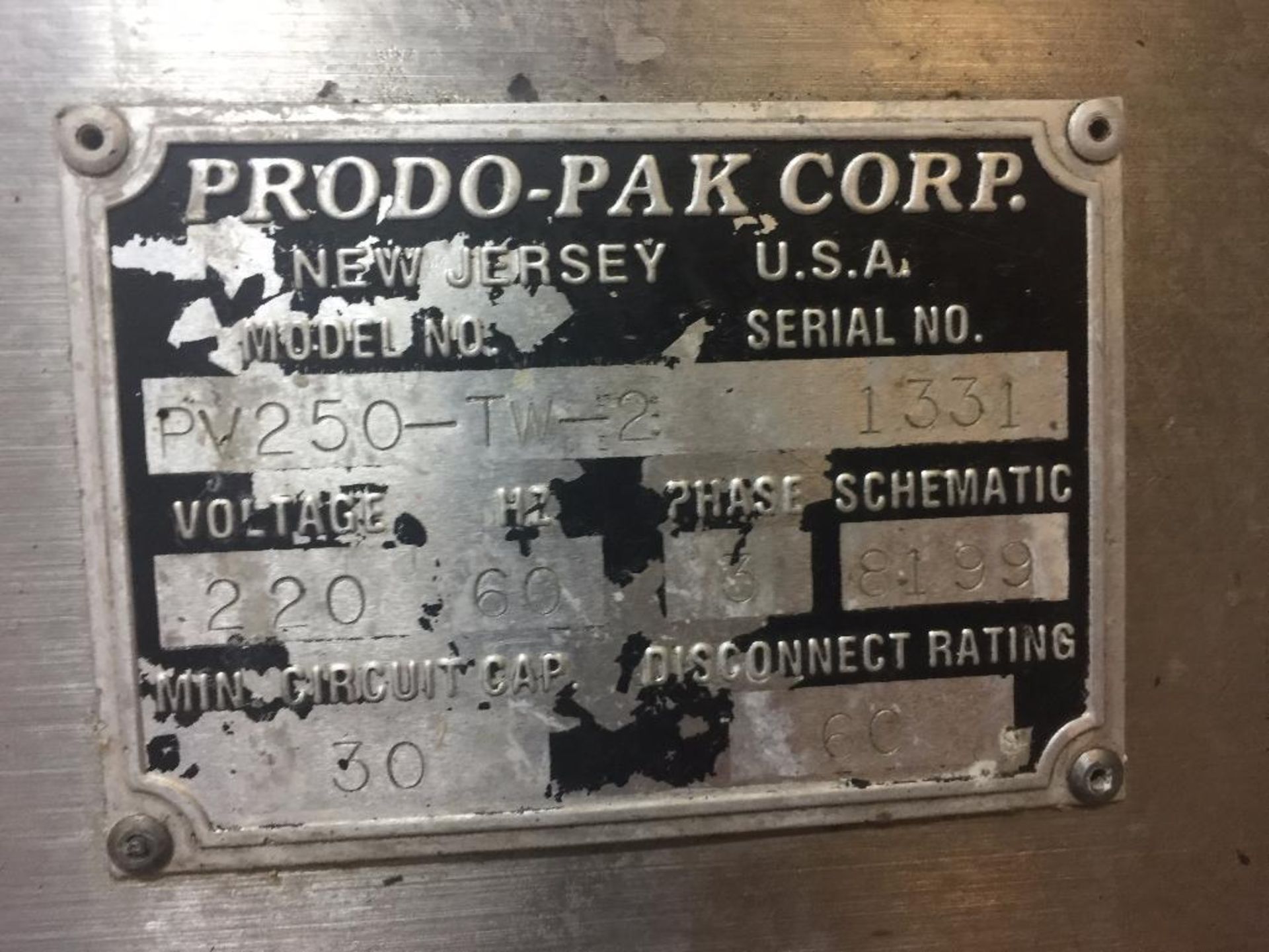 Prodo-pak vertical form-fill seal filler {Located in College Park, GA} - Bild 4 aus 9