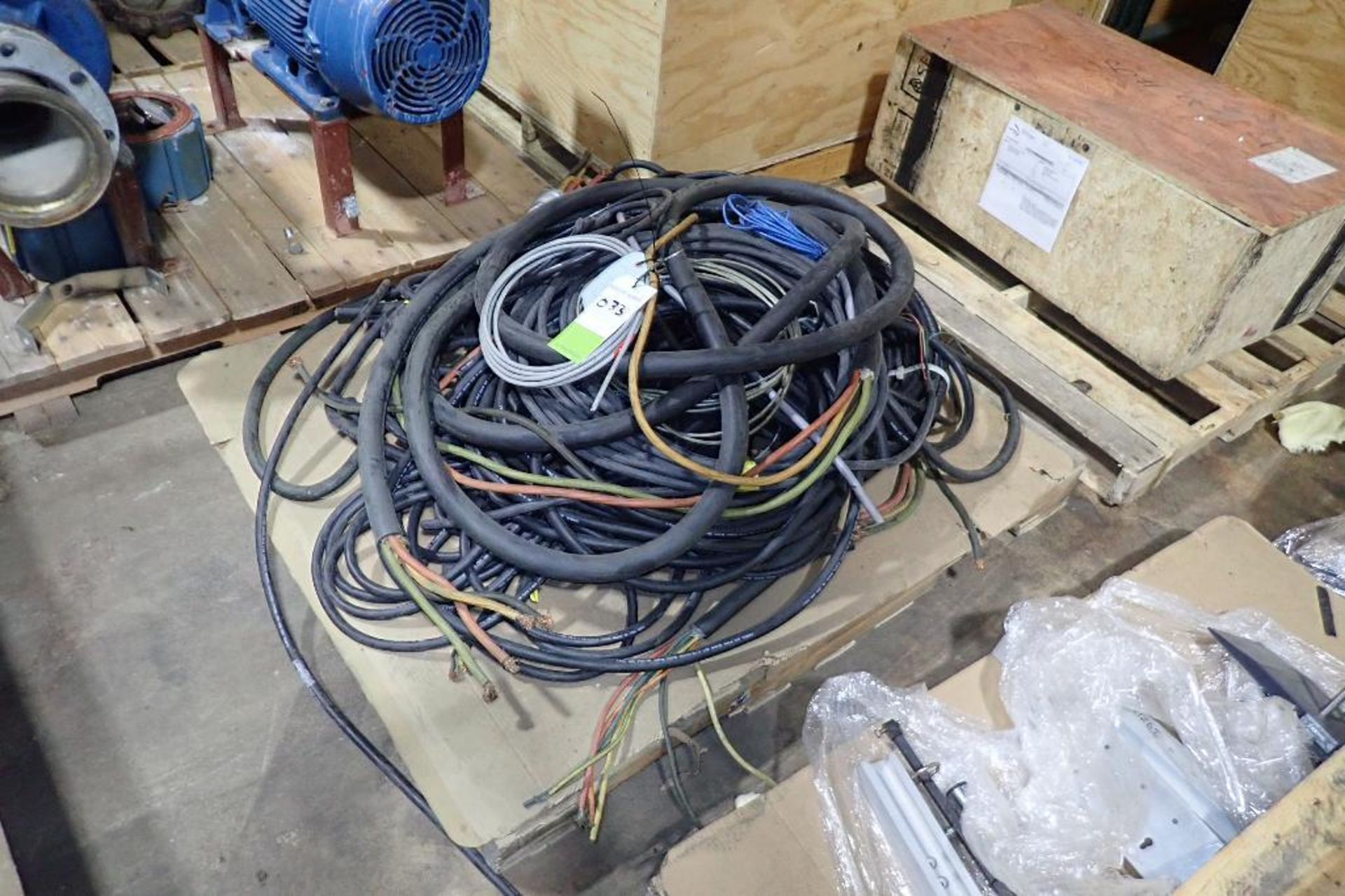 Pallet of assorted used wire {Located in North East, PA} - Image 2 of 3