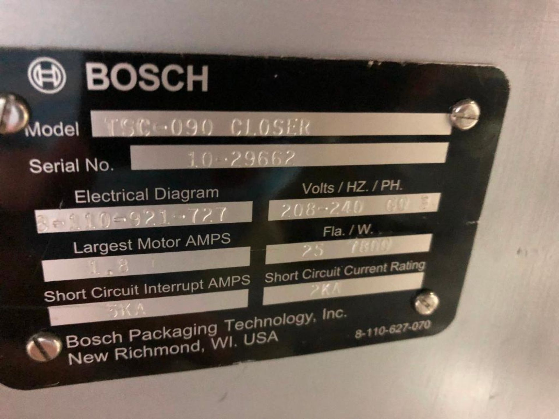 Bosch carton former / closer {Located in Brooklyn Park, MN} - Bild 22 aus 35