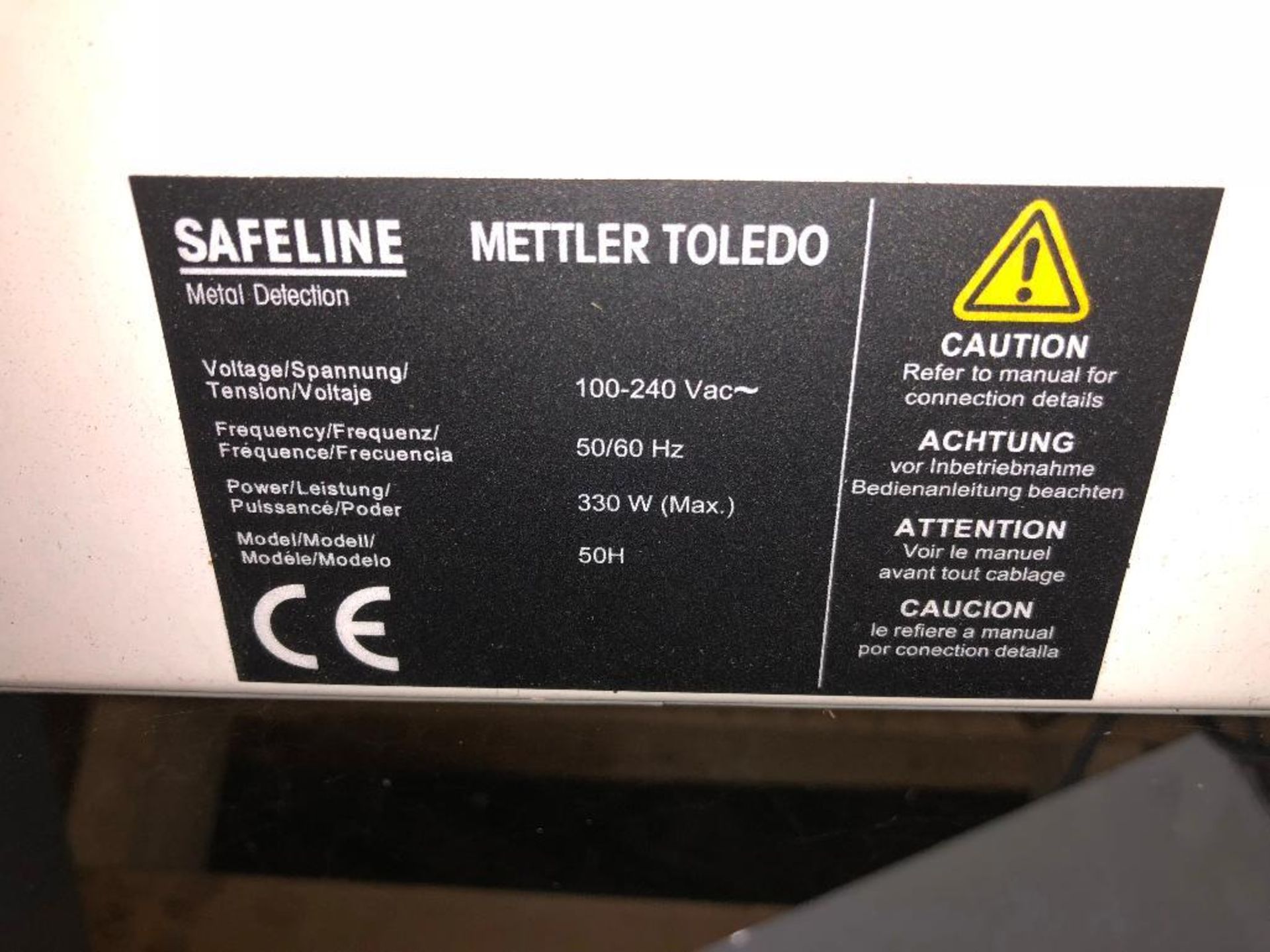 Safeline flow through metal detector f {Located in Womelsdorf, PA} - Bild 3 aus 7