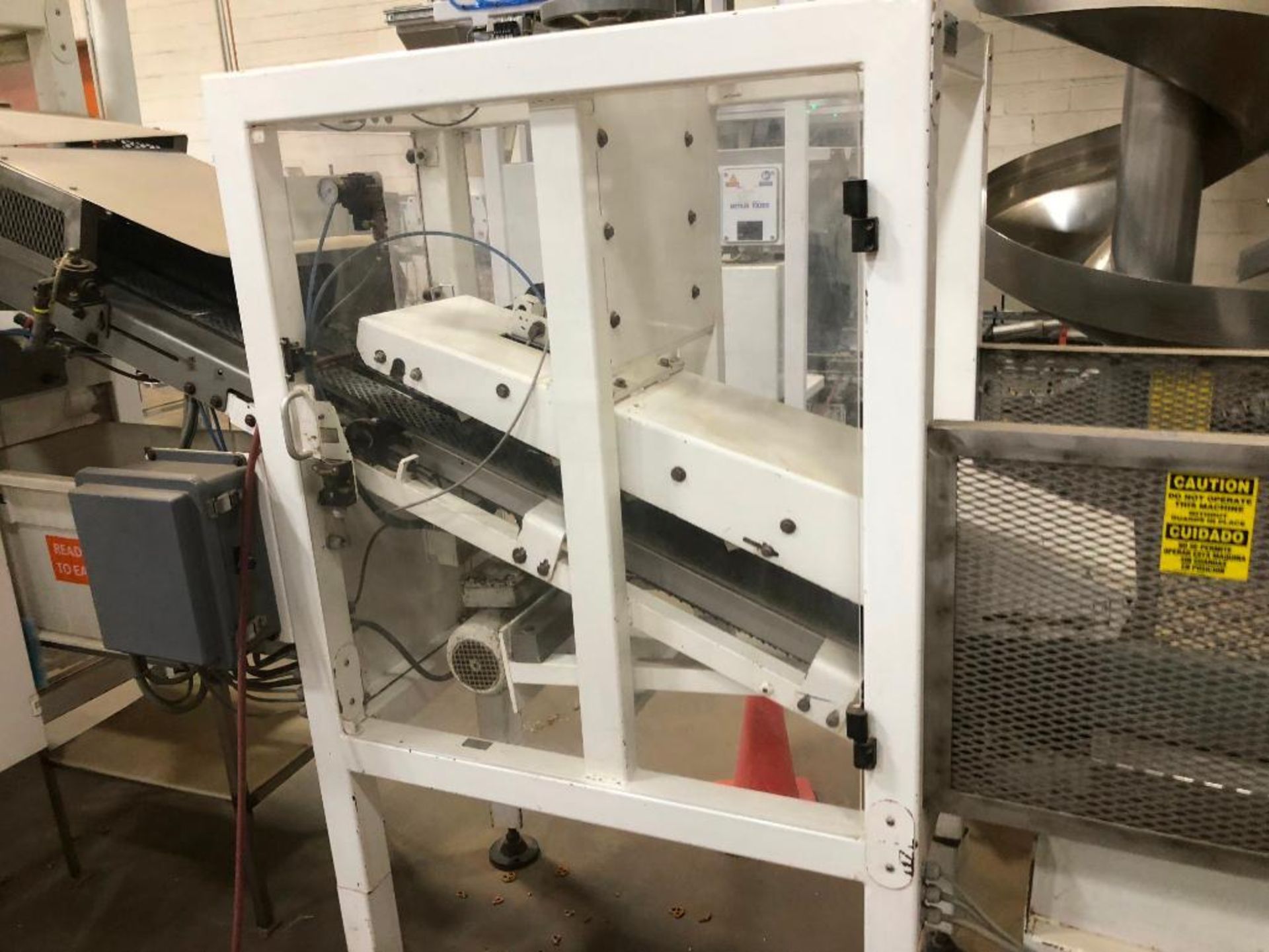 Blue Print Automation incline belt conveyor {Located in Hanover, PA}