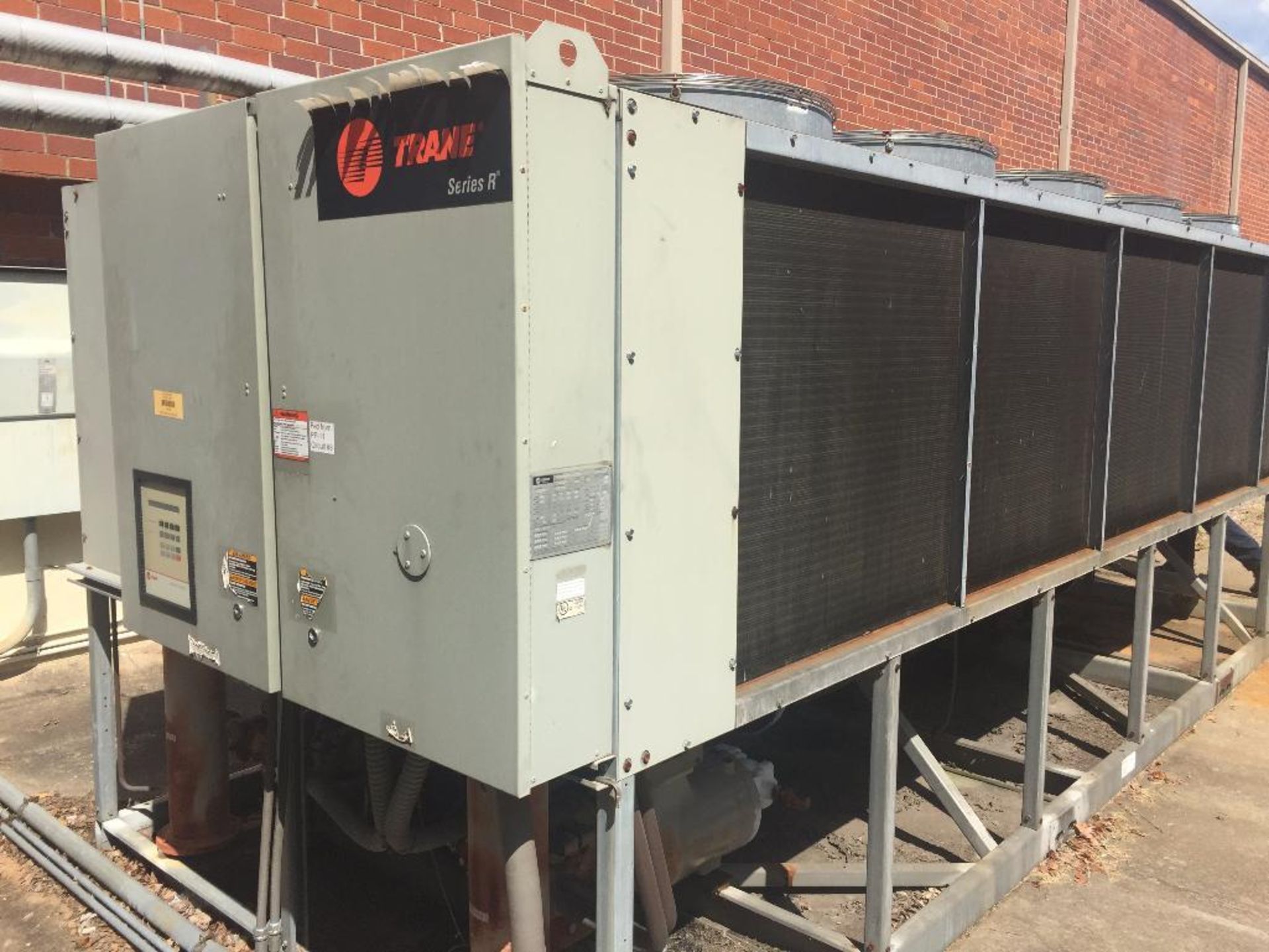 Trane series R outdoor chiller {Located in Forest Park, GA} - Image 2 of 13