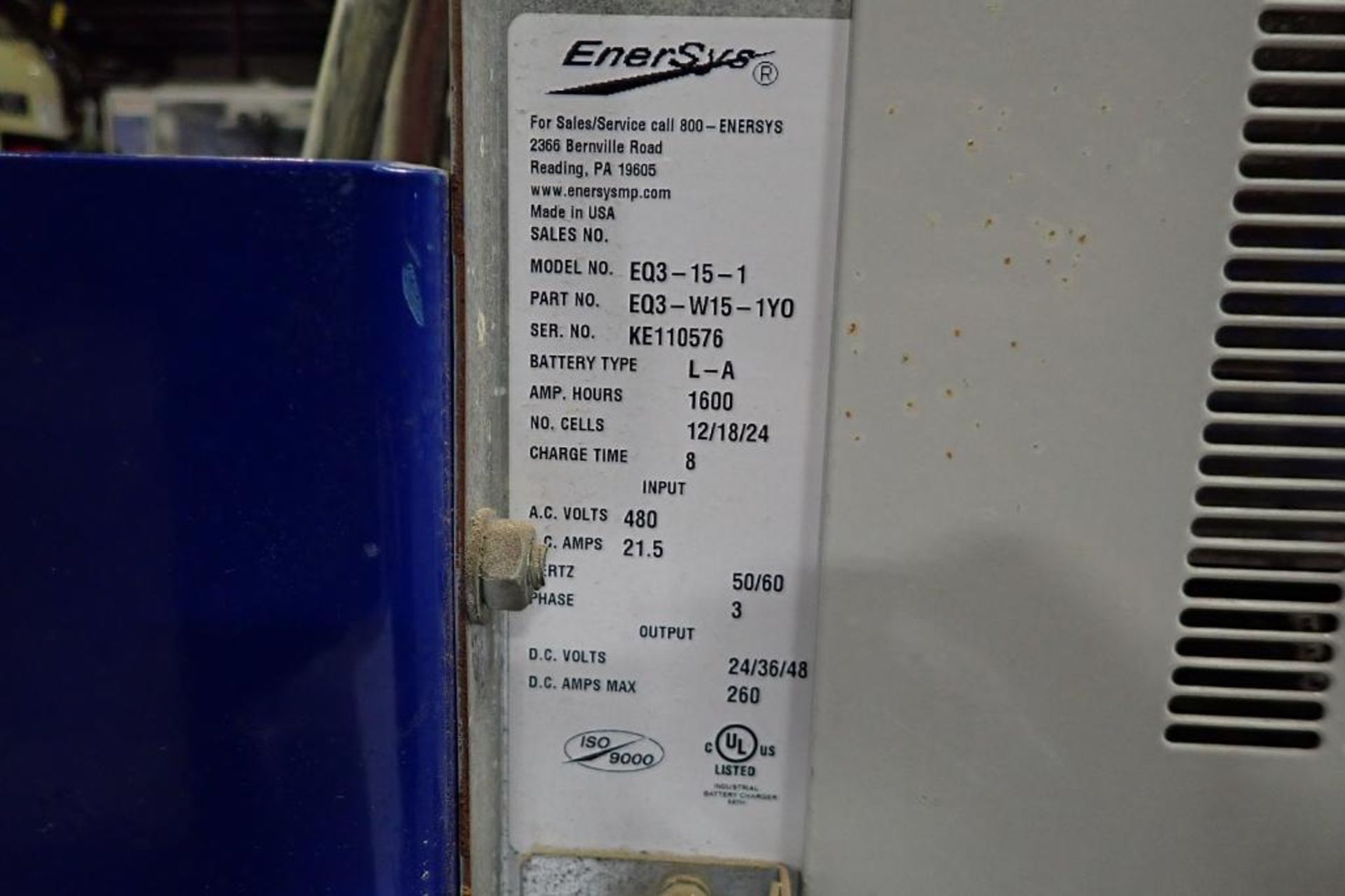 Enforcer 24/36/48V battery charger {Located in Plymouth, IN} - Bild 5 aus 5