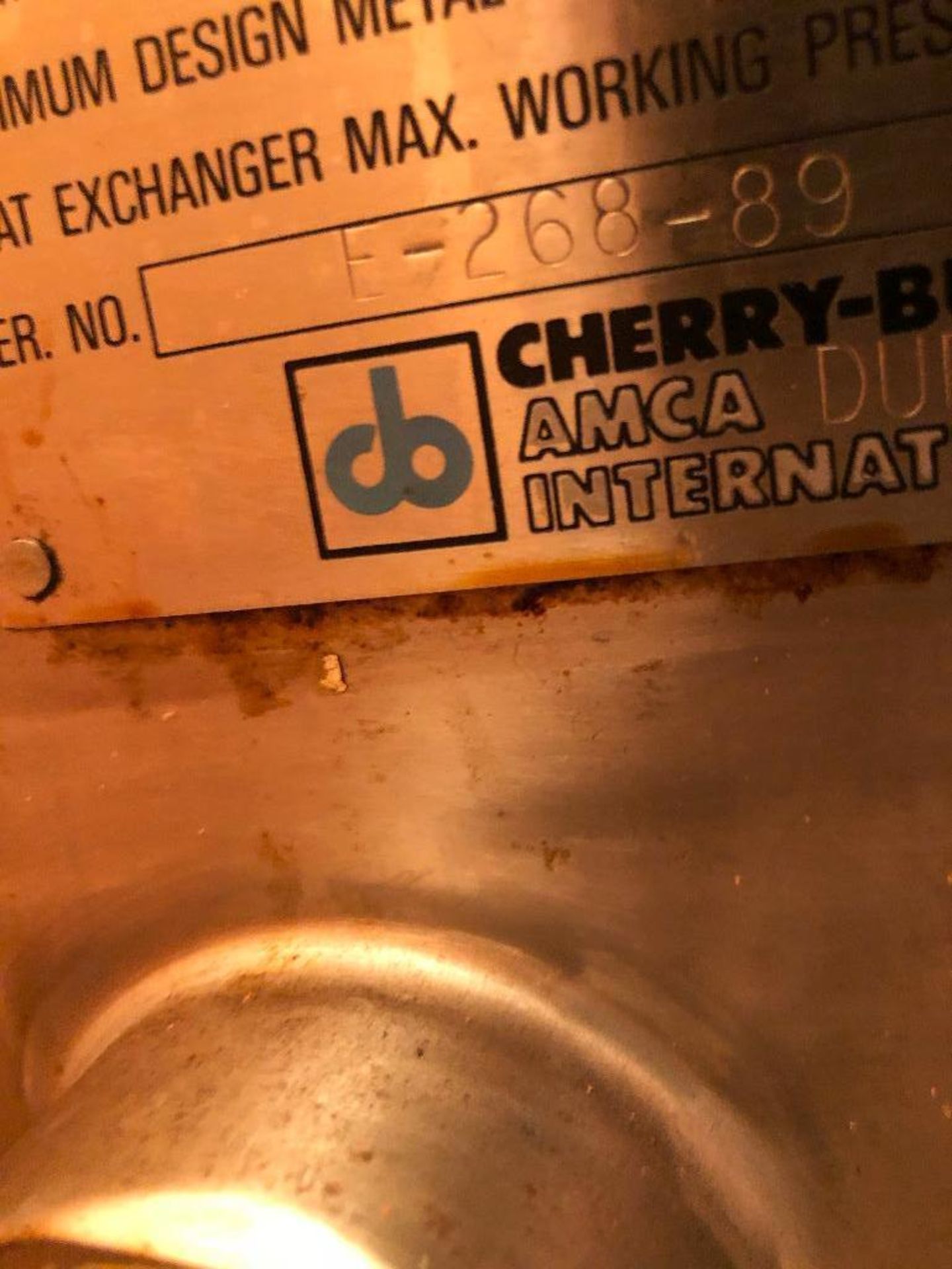 1989 Cherry Burrell SS jacketed heated tank {Located in Womelsdorf, PA} - Image 14 of 18