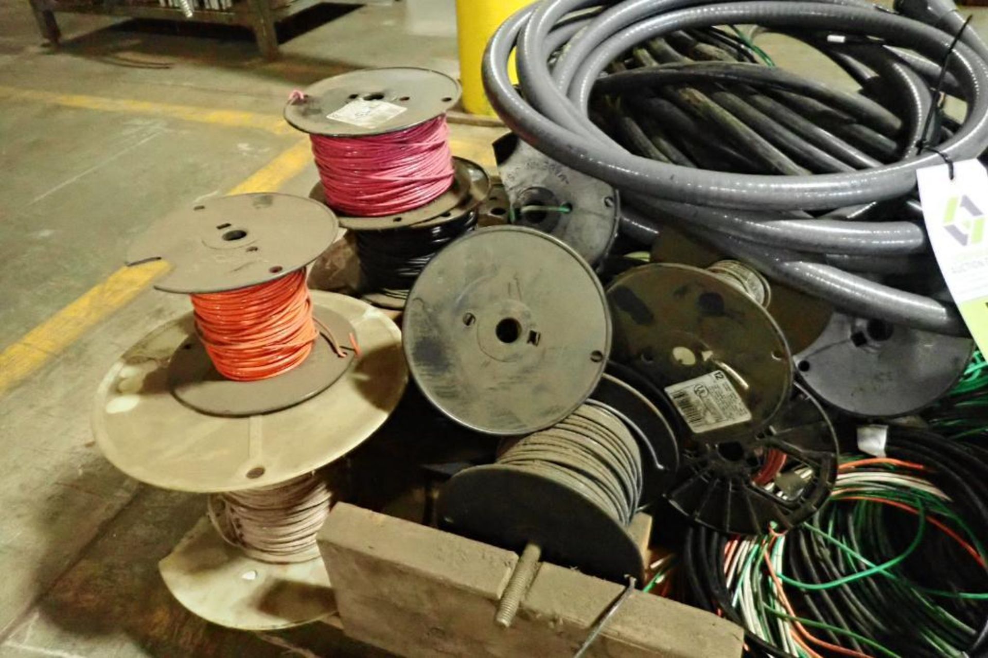 Pallet of assorted electrical wire. {Located in Plymouth, IN} - Image 2 of 5