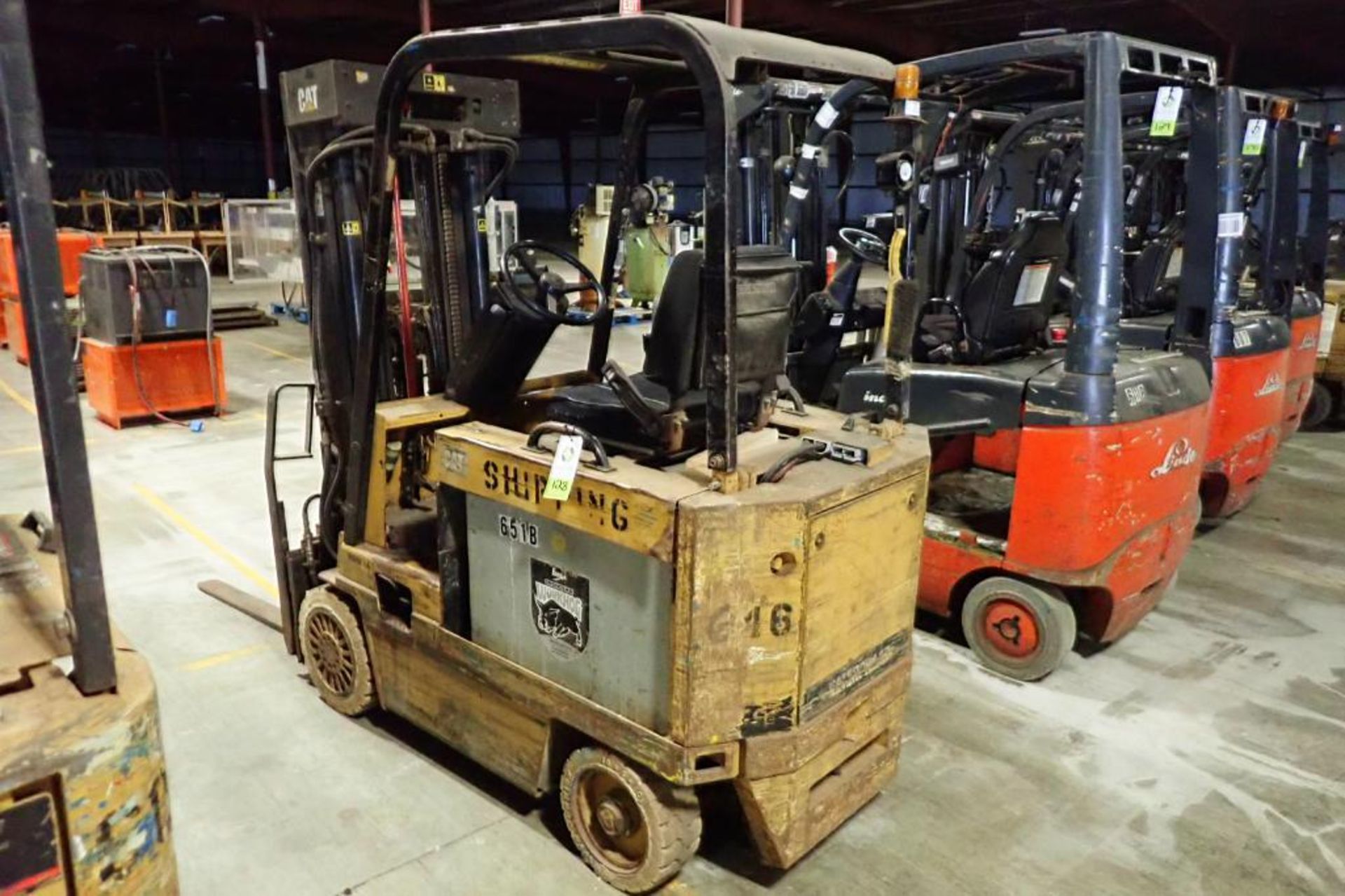 Caterpillar 36/48V electric forklift {Located in Plymouth, IN} - Image 2 of 7