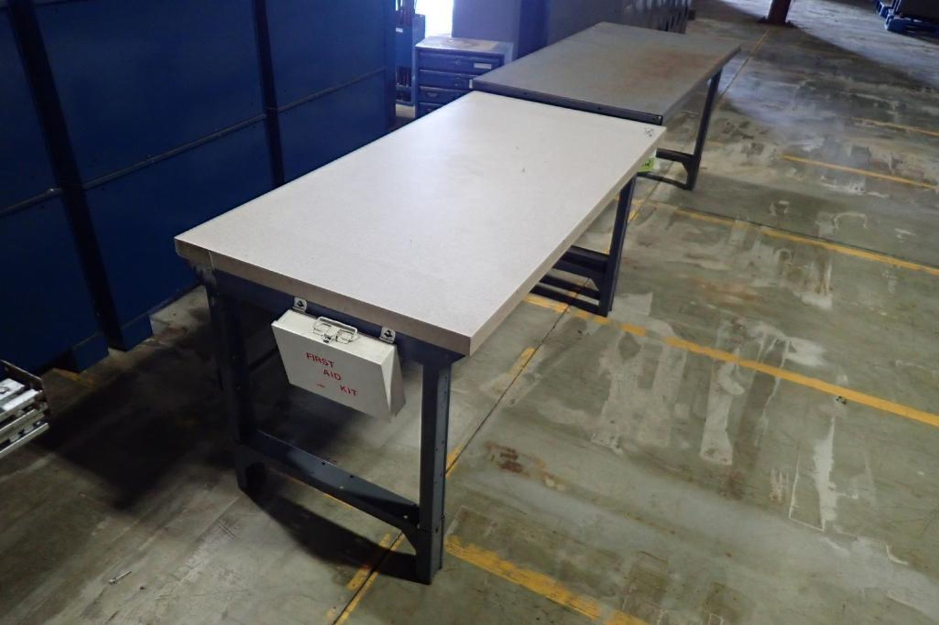 (2) Mild steel tables {Located in Plymouth, IN} - Image 2 of 3