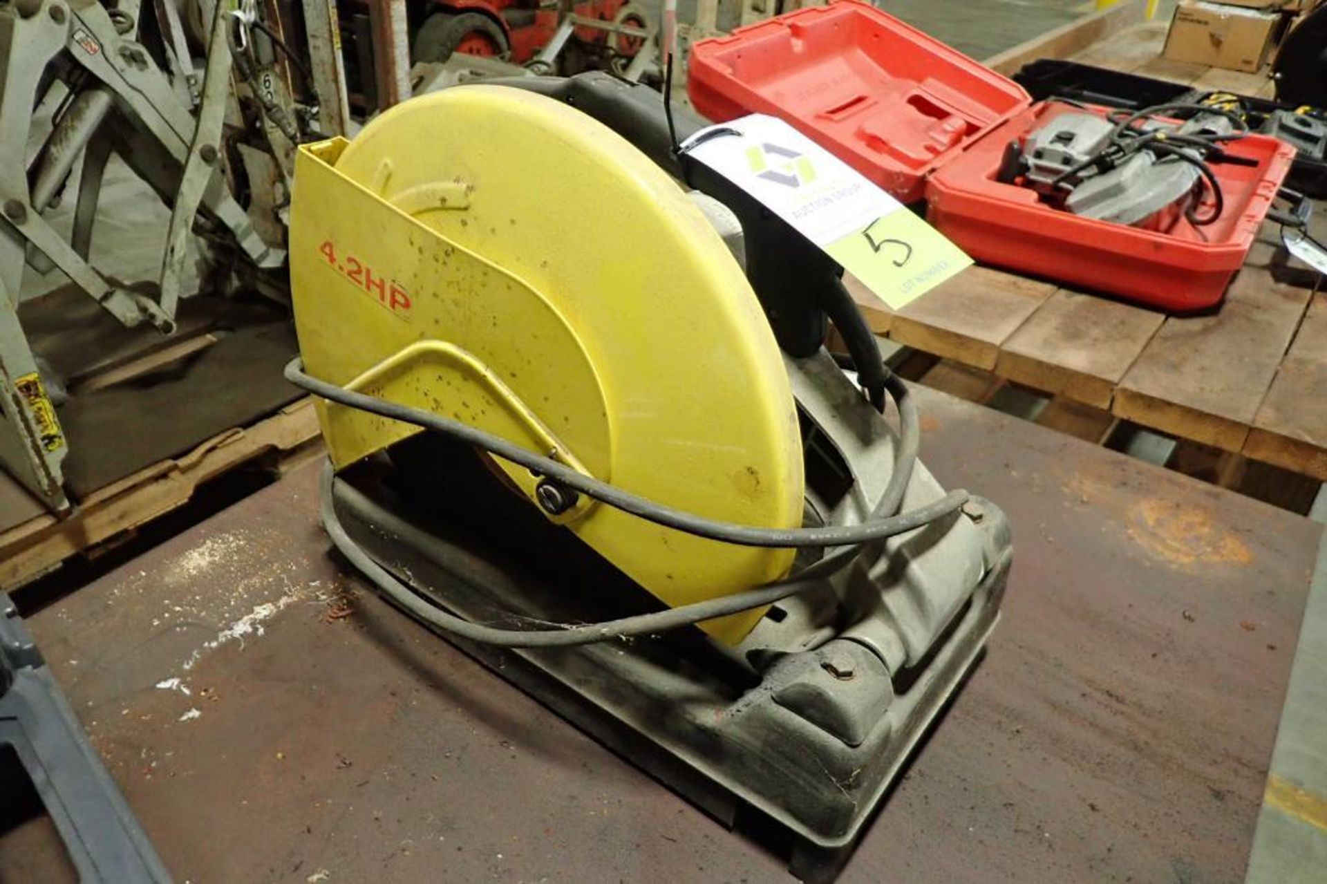 Weatherhead chop saw {Located in Plymouth, IN} - Bild 2 aus 4