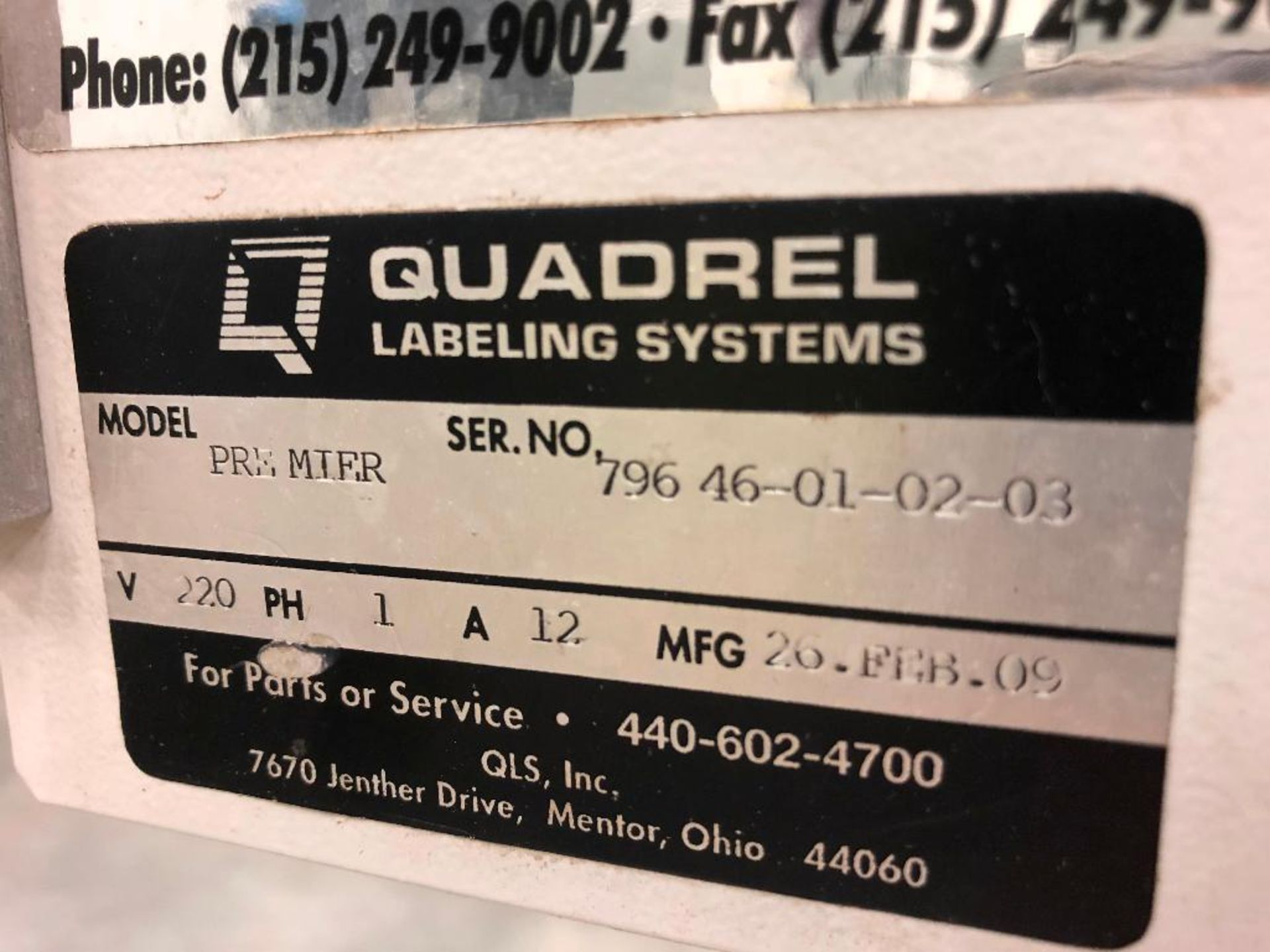 2009 Quadrel labeler {Located in Buckner, KY} - Image 15 of 15