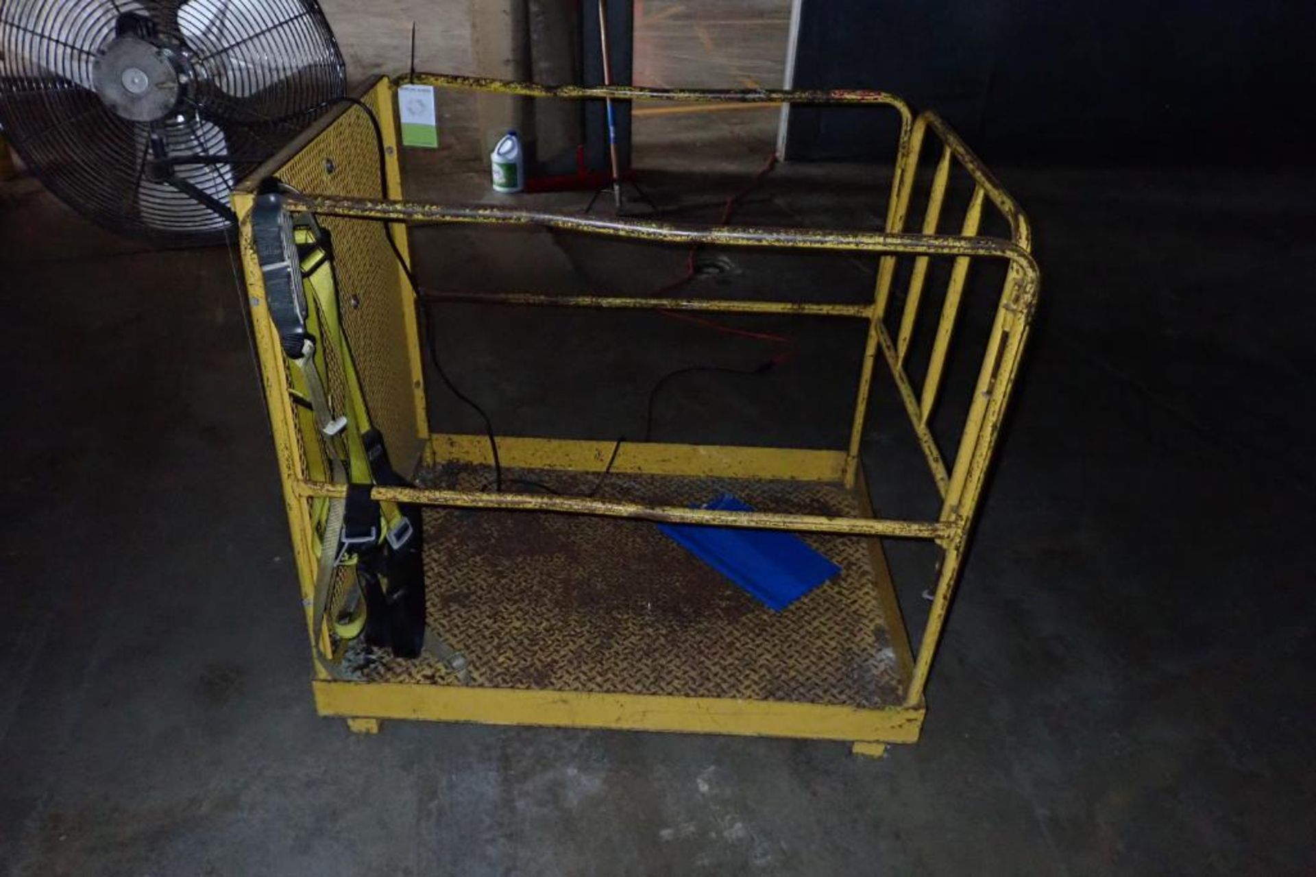 Mild steel man basket for forklift {Located in Plymouth, IN} - Image 3 of 4