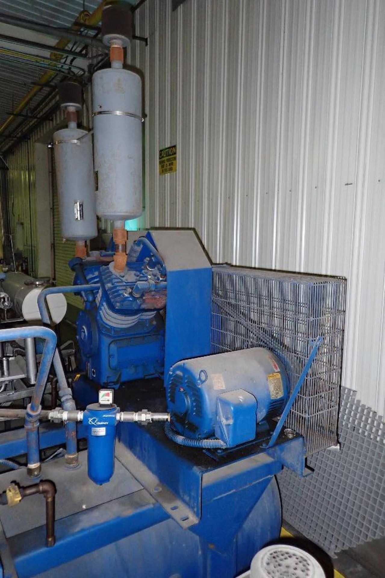 Quincy dual compressor package {Located in North East, PA} - Image 3 of 17