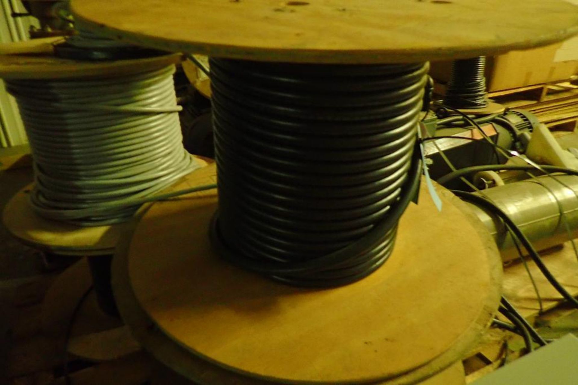 8 spools of various size wire/cables {Located in North East, PA} - Image 2 of 10