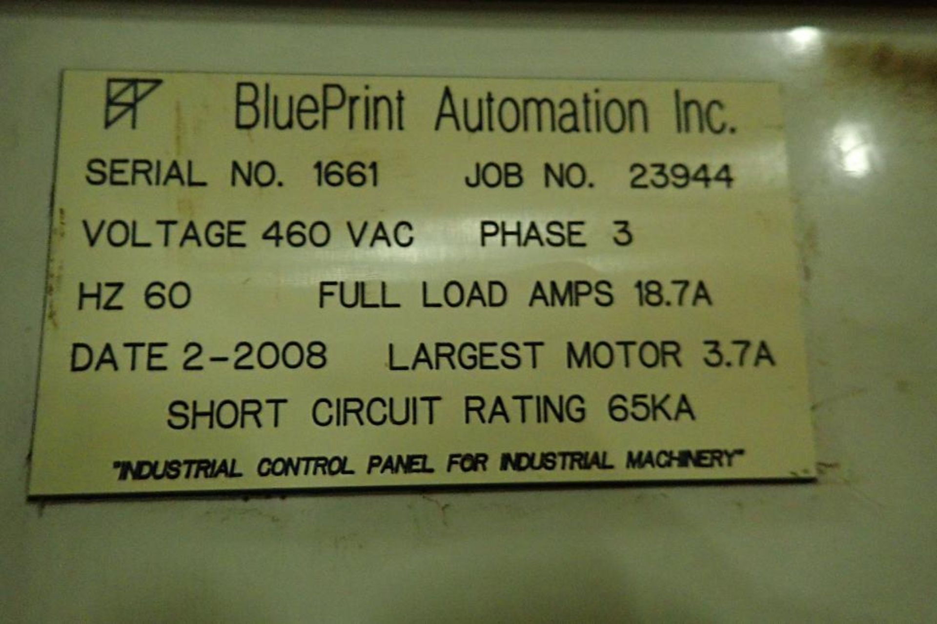 2008 Blueprint automation P&P vertical snack packer {Located in Lancaster, PA} - Image 20 of 20
