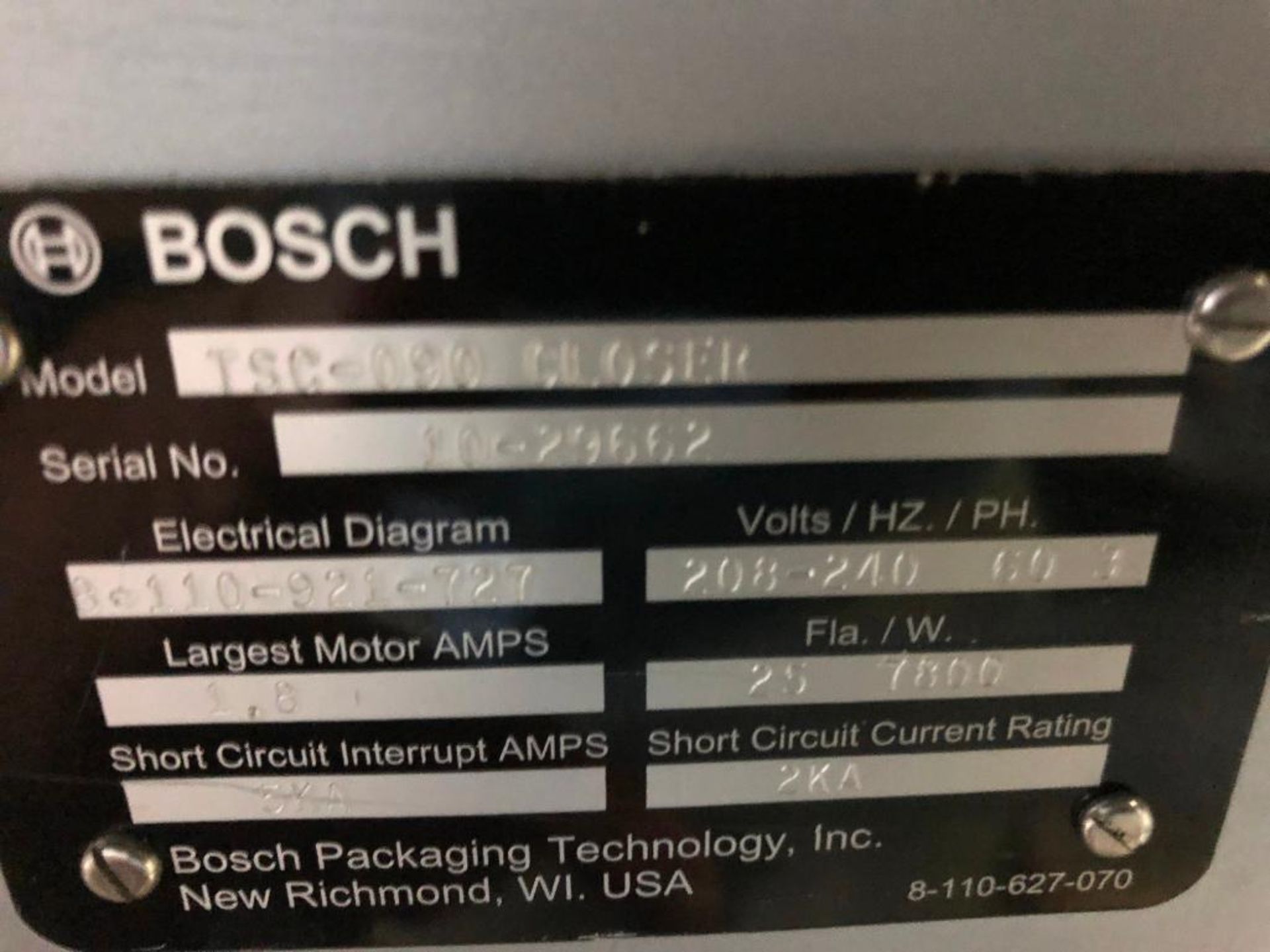 Bosch carton former / closer {Located in Brooklyn Park, MN} - Bild 20 aus 35