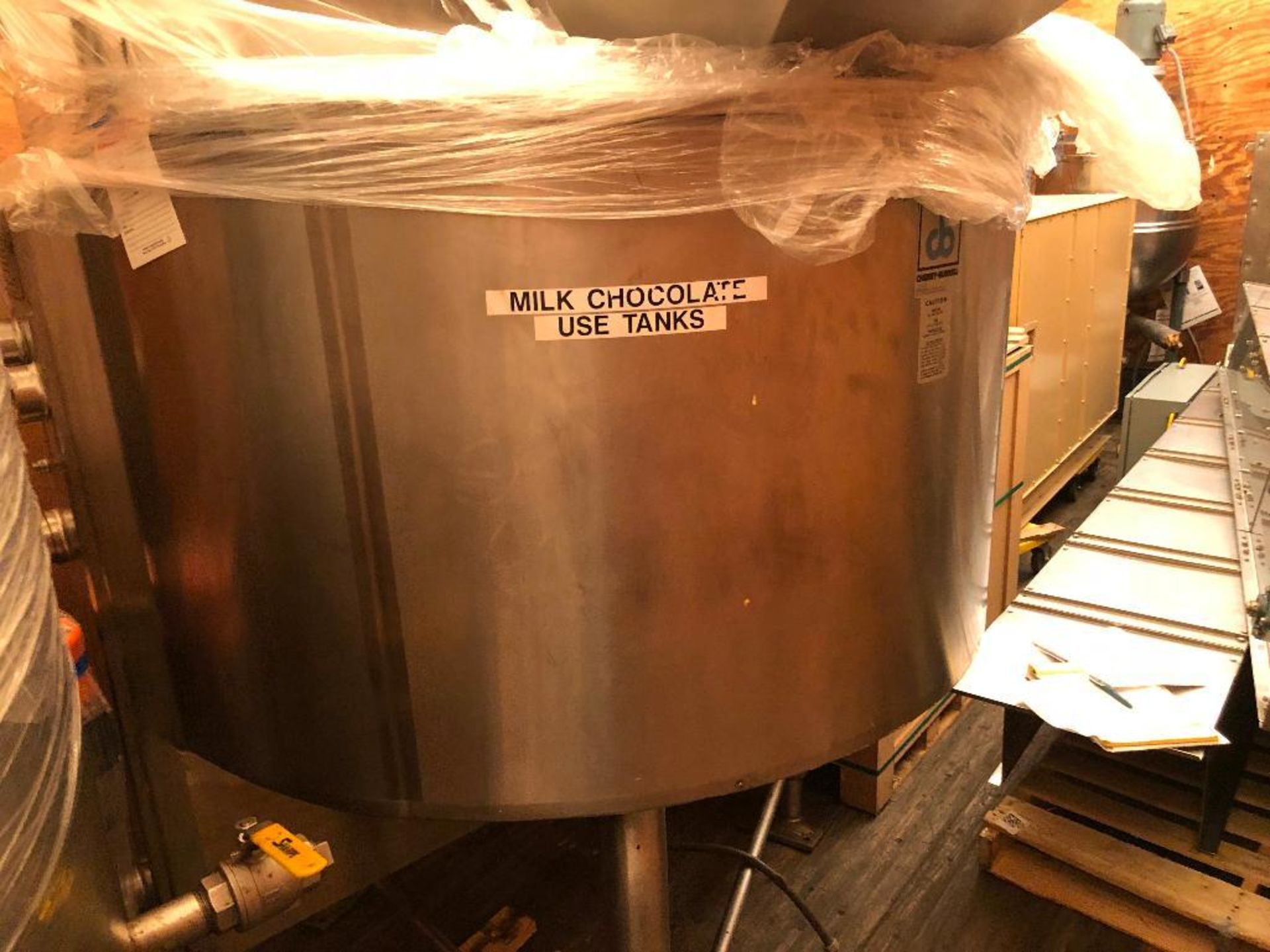 1989 Cherry Burrell SS jacketed heated tank {Located in Womelsdorf, PA}
