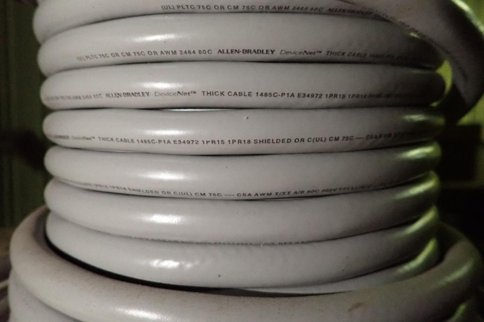 8 spools of various size wire/cables {Located in North East, PA} - Image 7 of 10