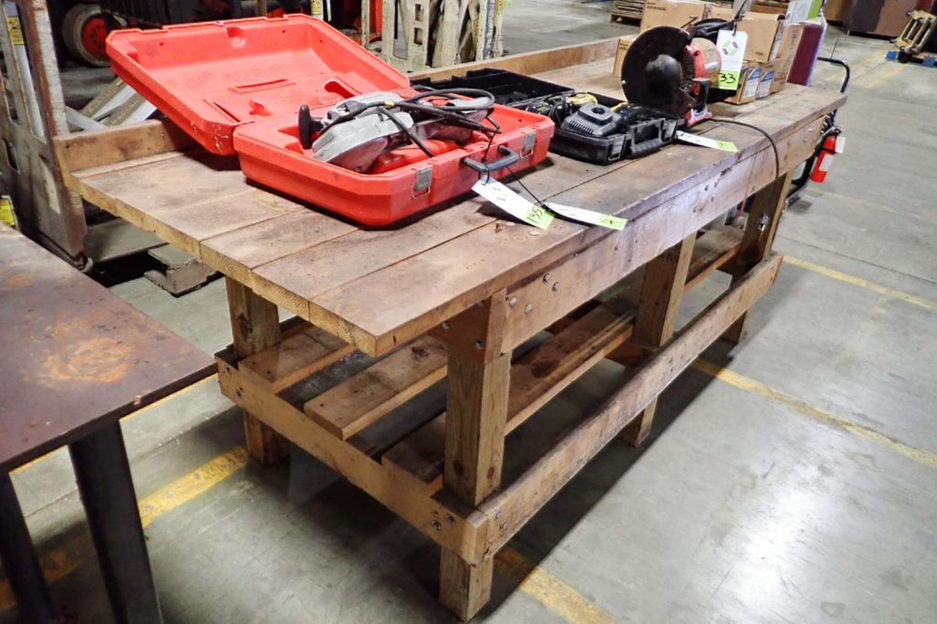 Wood work bench {Located in Plymouth, IN} - Image 3 of 3