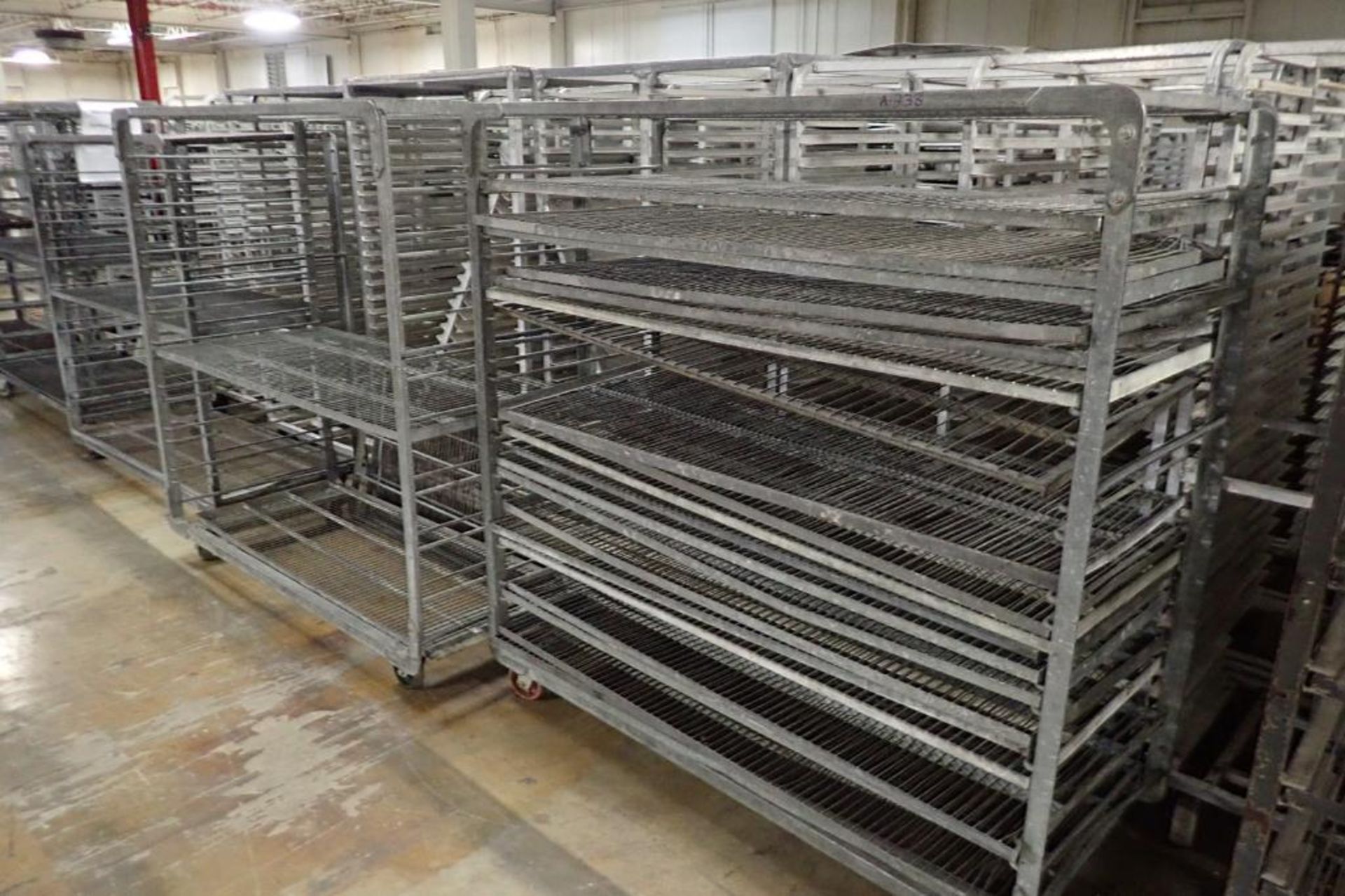 (6) galvanized bread carts {Located in Indianapolis, IN} - Image 3 of 5