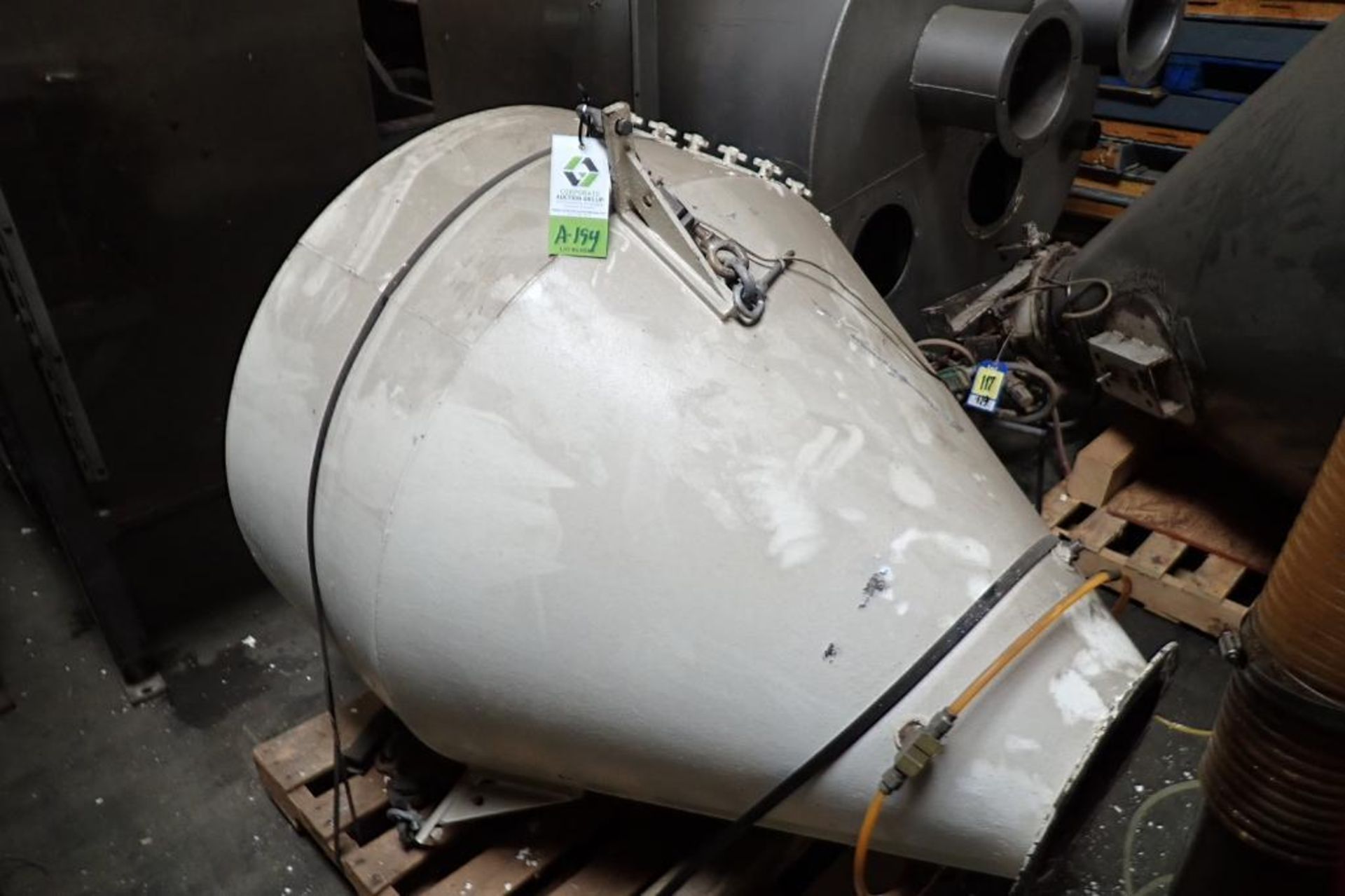 Mild steel weight hopper {Located in Indianapolis, IN}