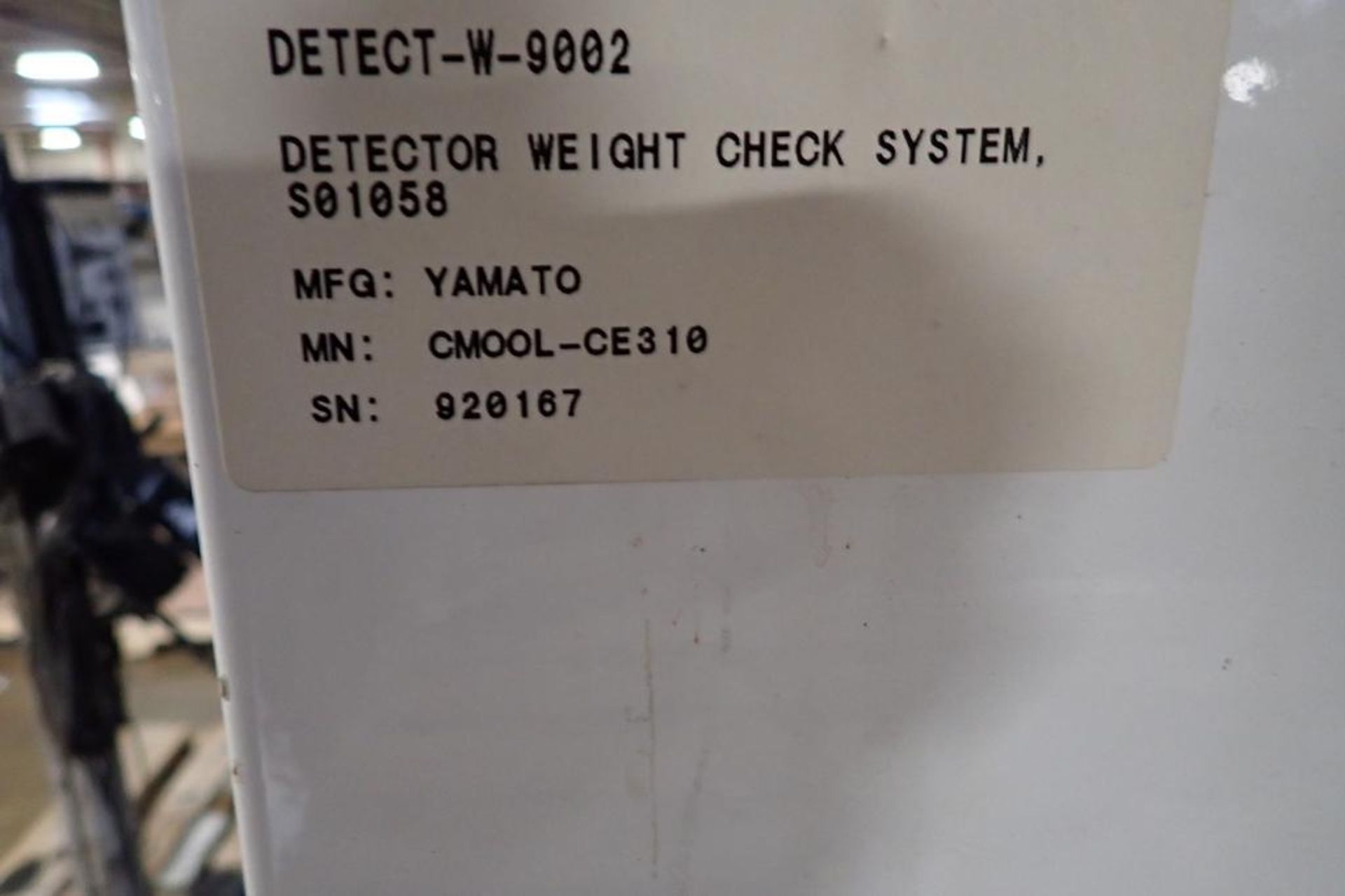 Yamato check weigher {Located in Indianapolis, IN} - Image 6 of 6