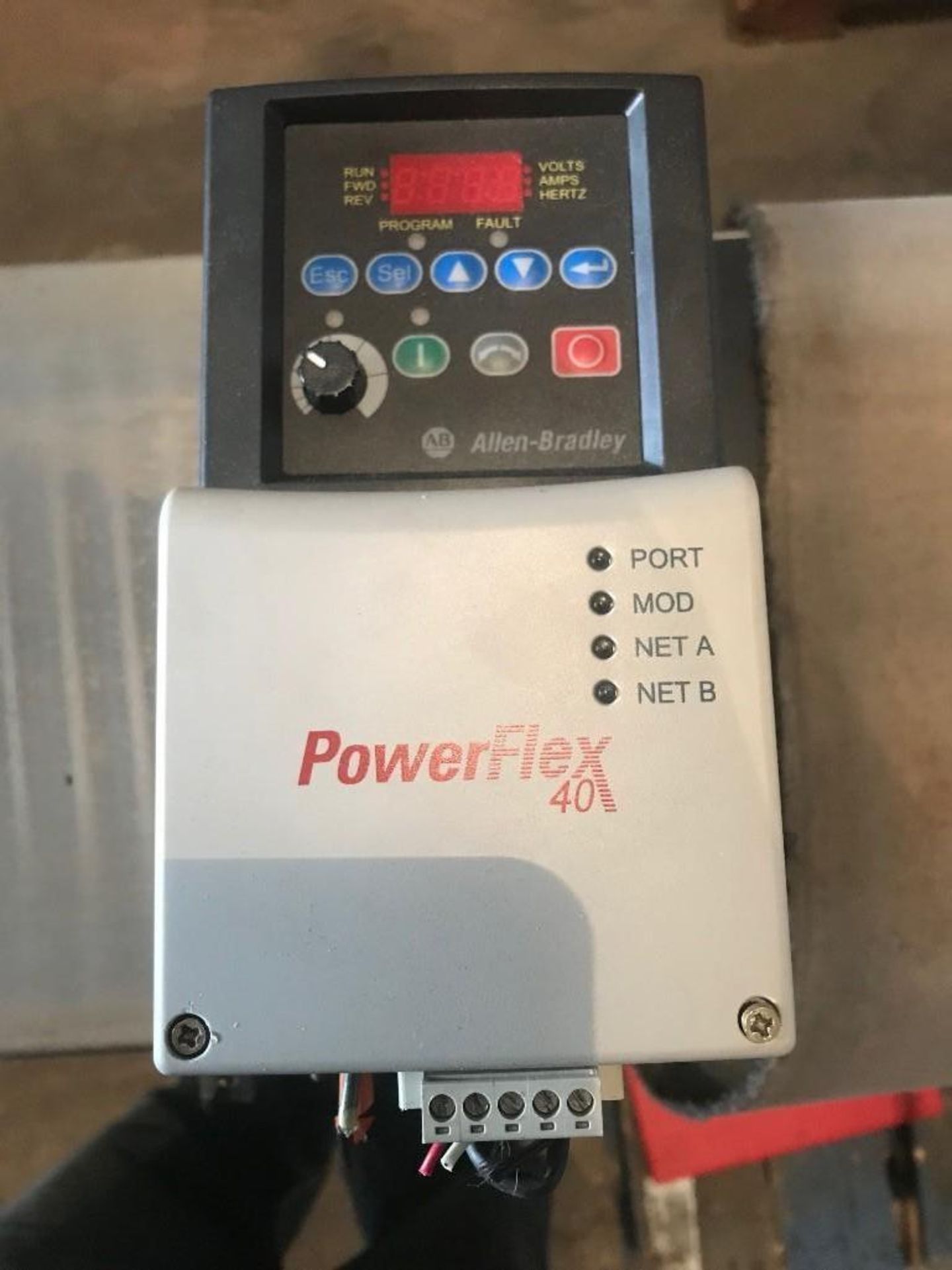 Allen Bradley powerflex 4 vfd {Located in Abrams, WI}