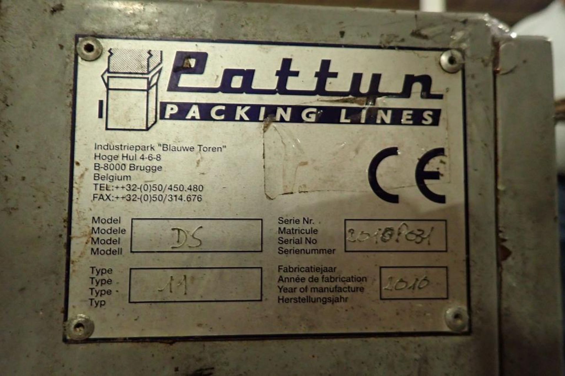 2010 Pattyn packing lines decuffer {Located in Indianapolis, IN} - Image 13 of 13