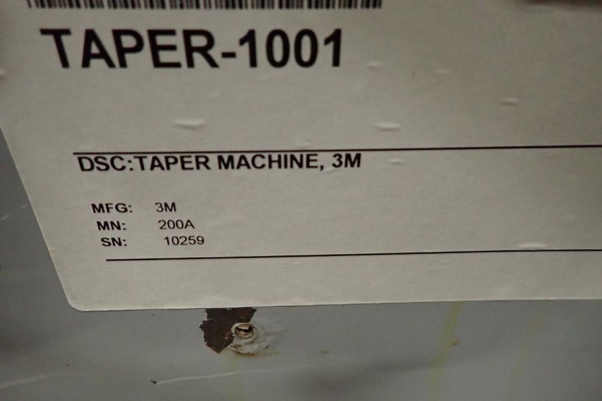 1996 3M Matic 200a adjustable case sealer {Located in Indianapolis, IN} - Image 6 of 6