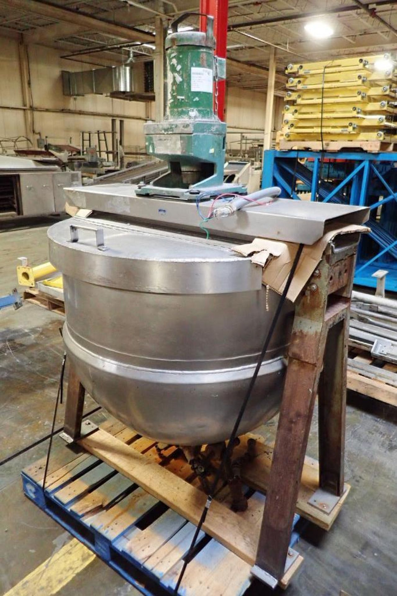 John Lentz SS jacketed kettle {Located in Indianapolis, IN}