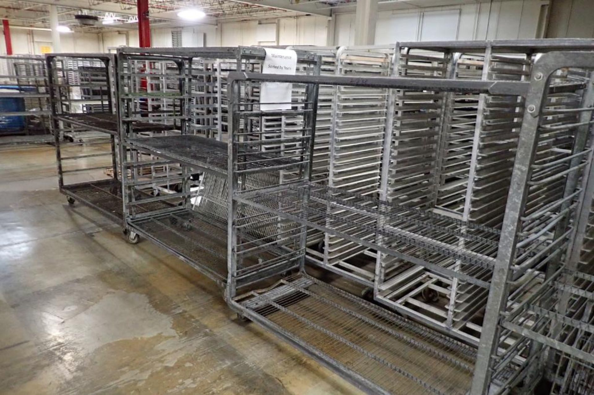 (6) galvanized bread carts {Located in Indianapolis, IN} - Image 4 of 5