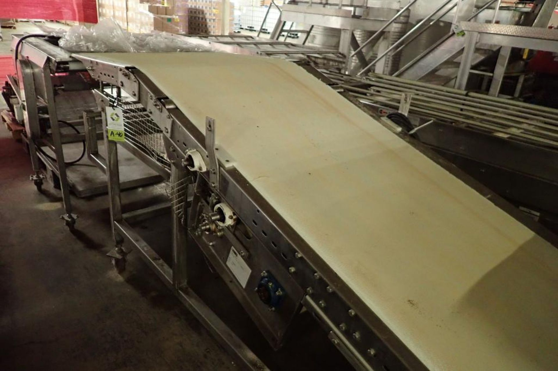 Incline belt conveyor {Located in Indianapolis, IN} - Bild 3 aus 5