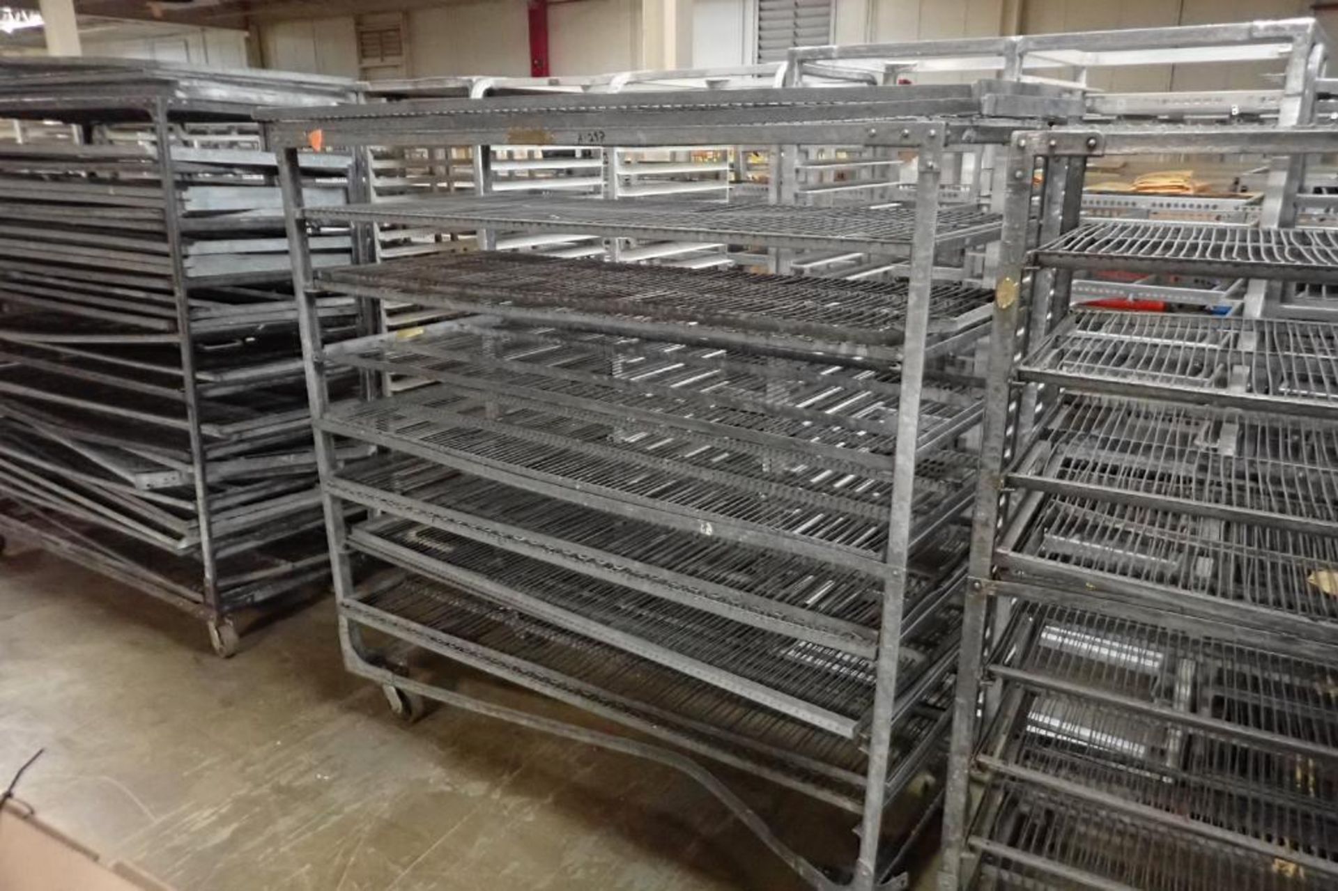 (6) galvanized bread carts {Located in Indianapolis, IN} - Image 5 of 8