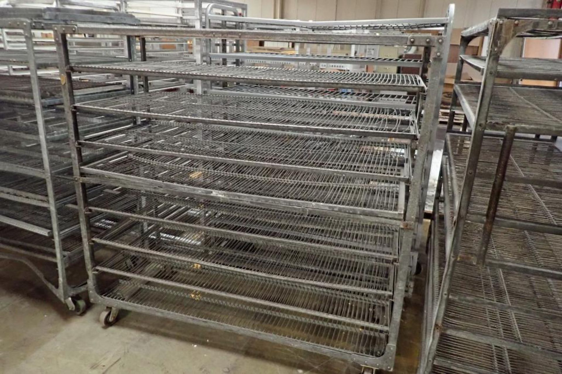 (6) galvanized bread carts {Located in Indianapolis, IN} - Image 4 of 8