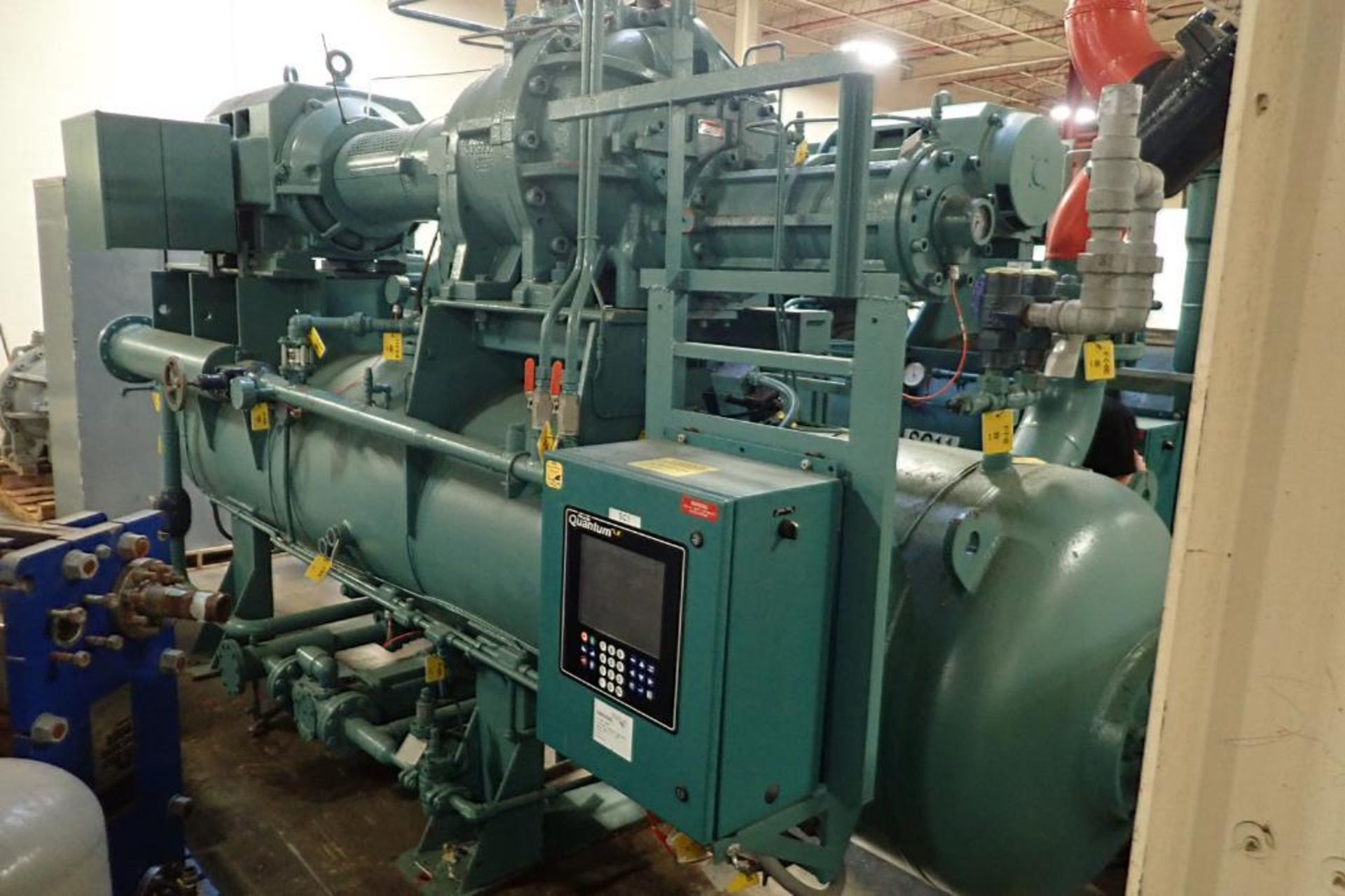 1999 Frick 600 hp rotary screw ammonia compressor {Located in Indianapolis, IN}