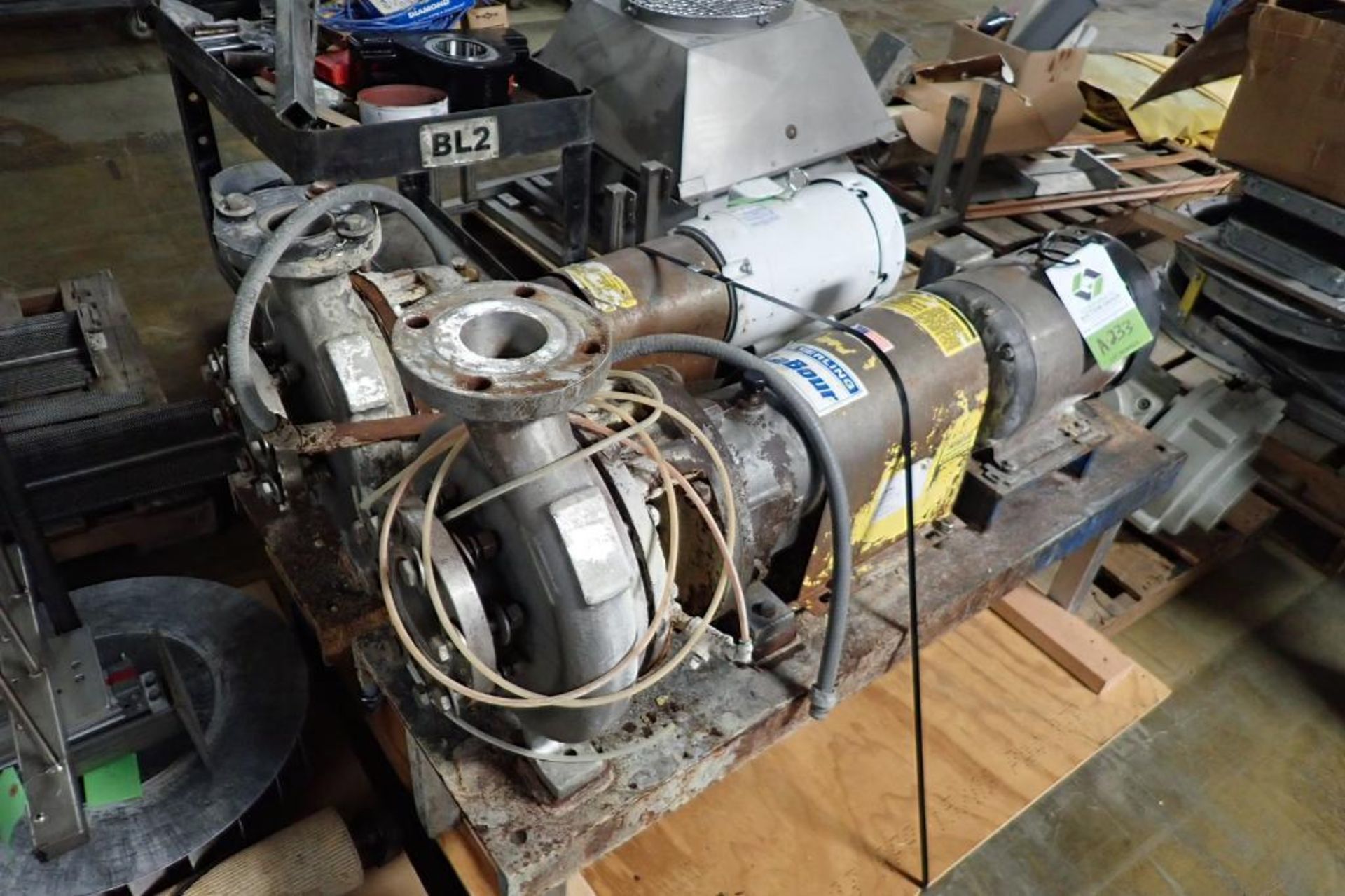 (2) Sterling SS centrifugal oil pumps {Located in Indianapolis, IN}