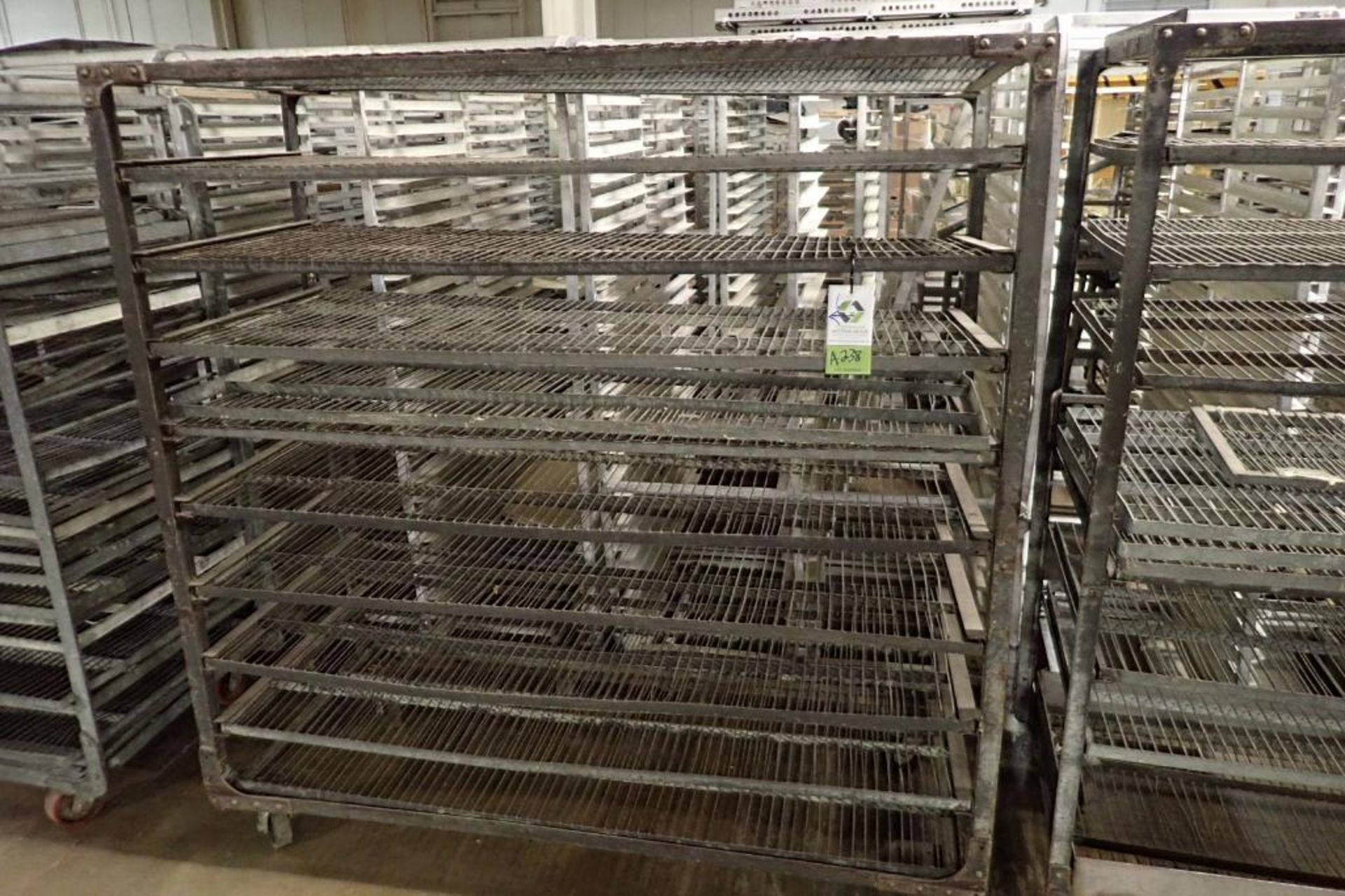 (6) galvanized bread carts {Located in Indianapolis, IN} - Image 2 of 5