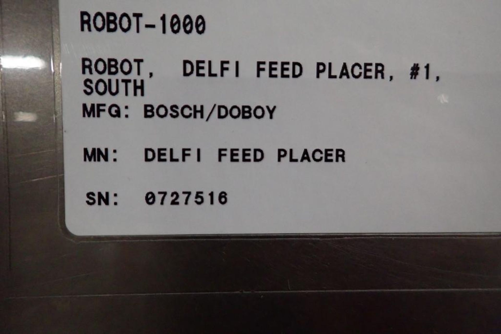 Bosch Doboy delfi feed placer {Located in Indianapolis, IN} - Image 14 of 20