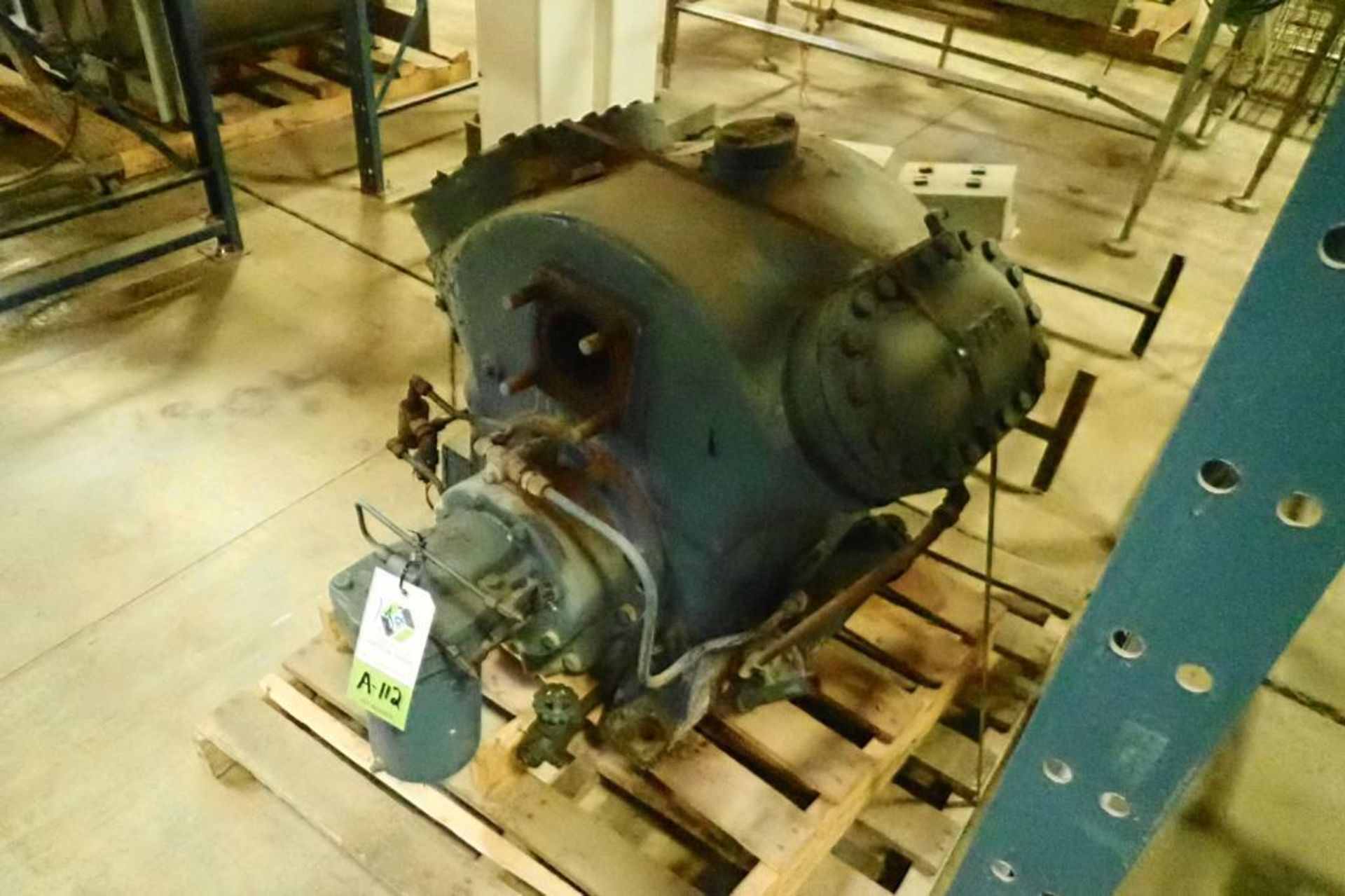 Vilter 4 cylinder ammonia compressor {Located in Indianapolis, IN} - Image 3 of 9