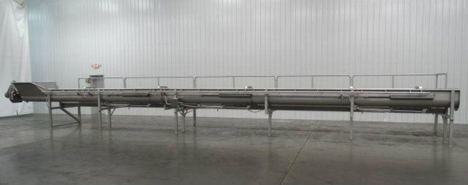 Friesen SS auger screw conveyor {Pendleton, IN}