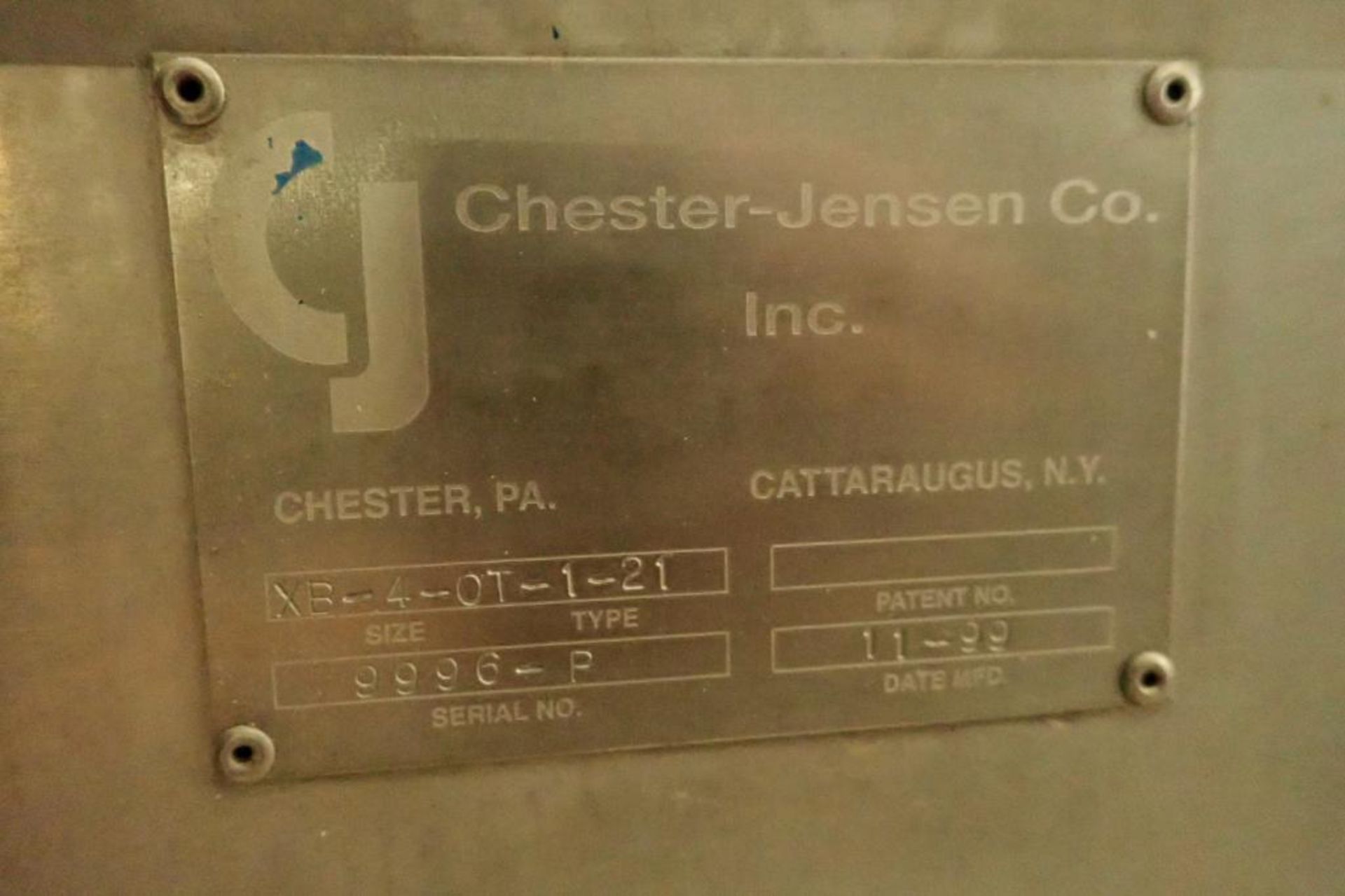 1999 Chester Jensen falling film water chiller {Located in Indianapolis, IN} - Image 7 of 7