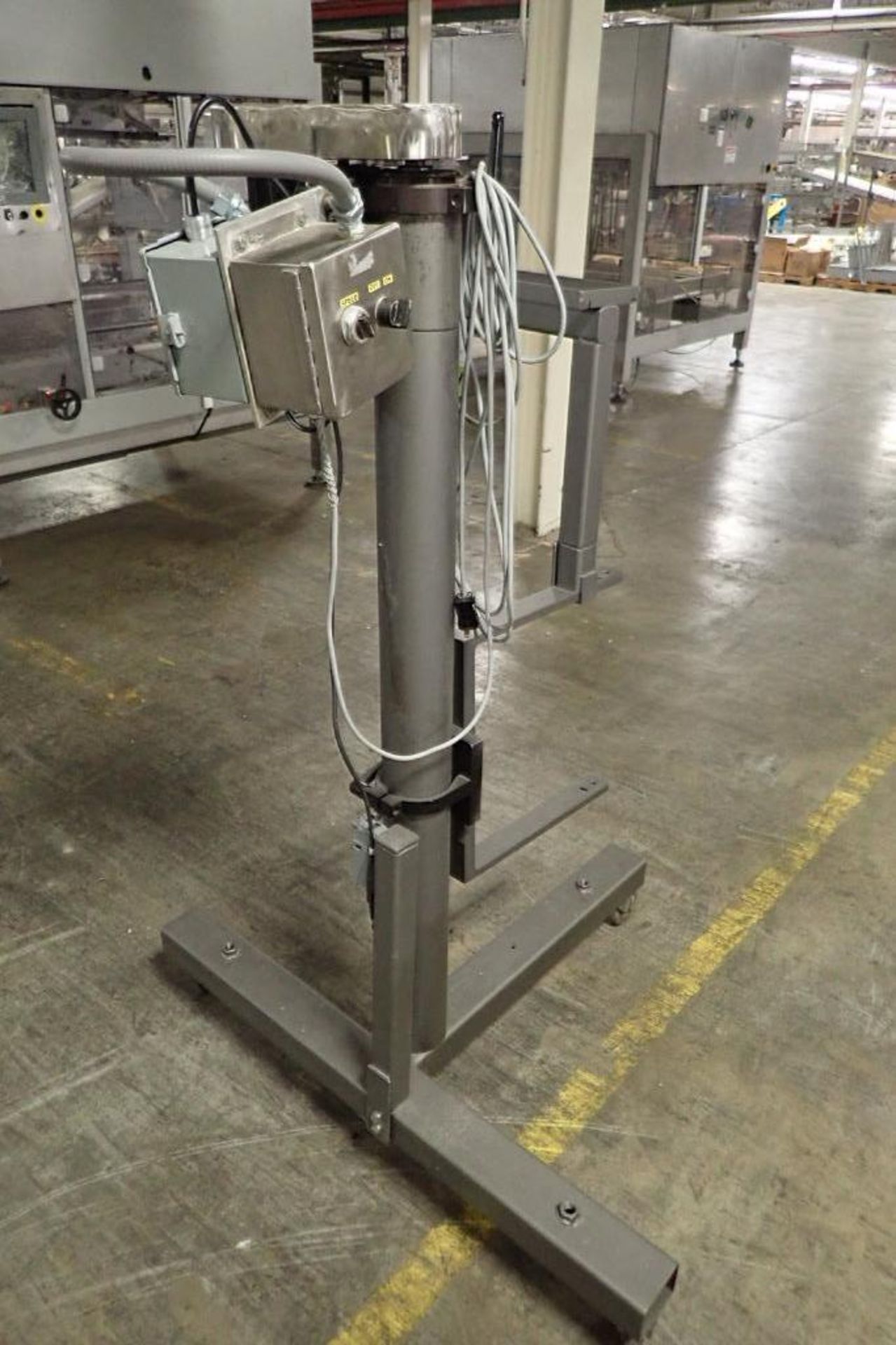 Mild steel adjustable printer stand {Located in Indianapolis, IN} - Bild 4 aus 5